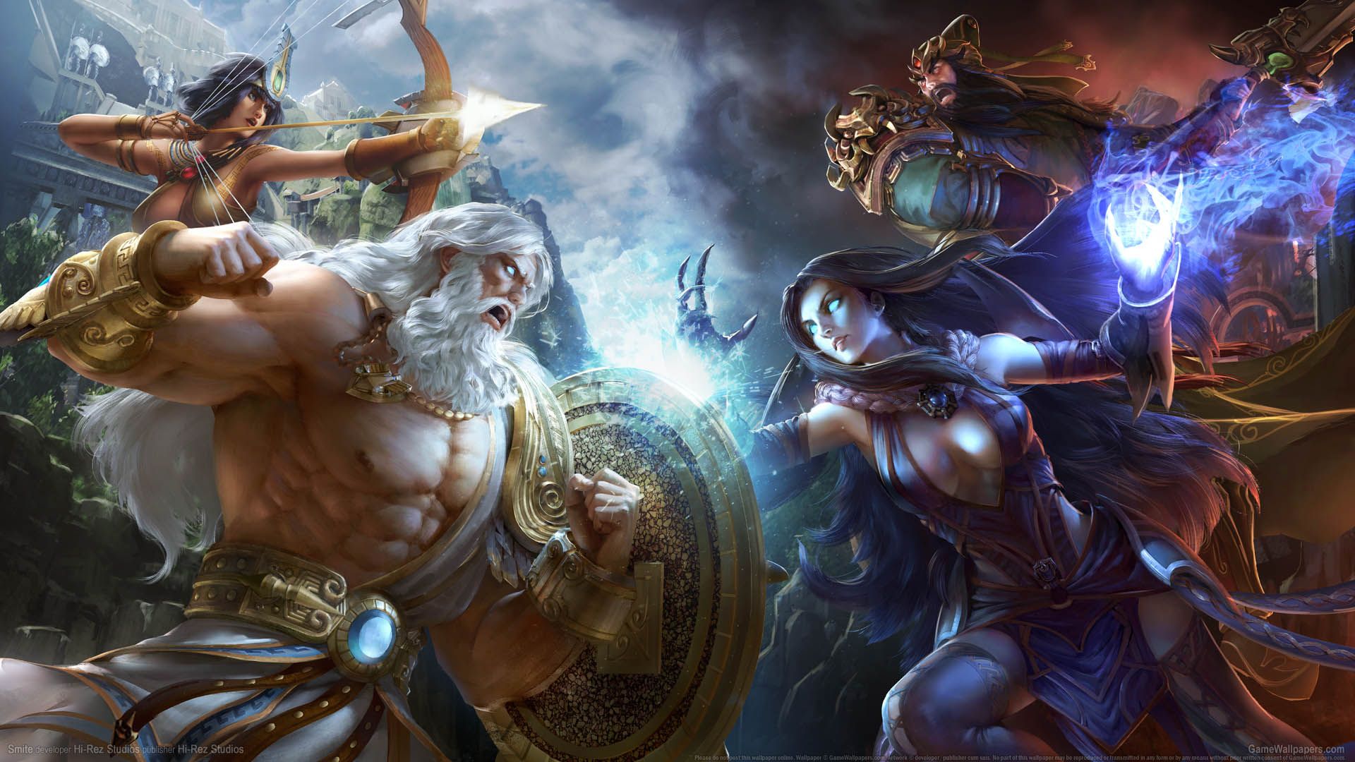 Thunderfang Thor Smite Wallpapers