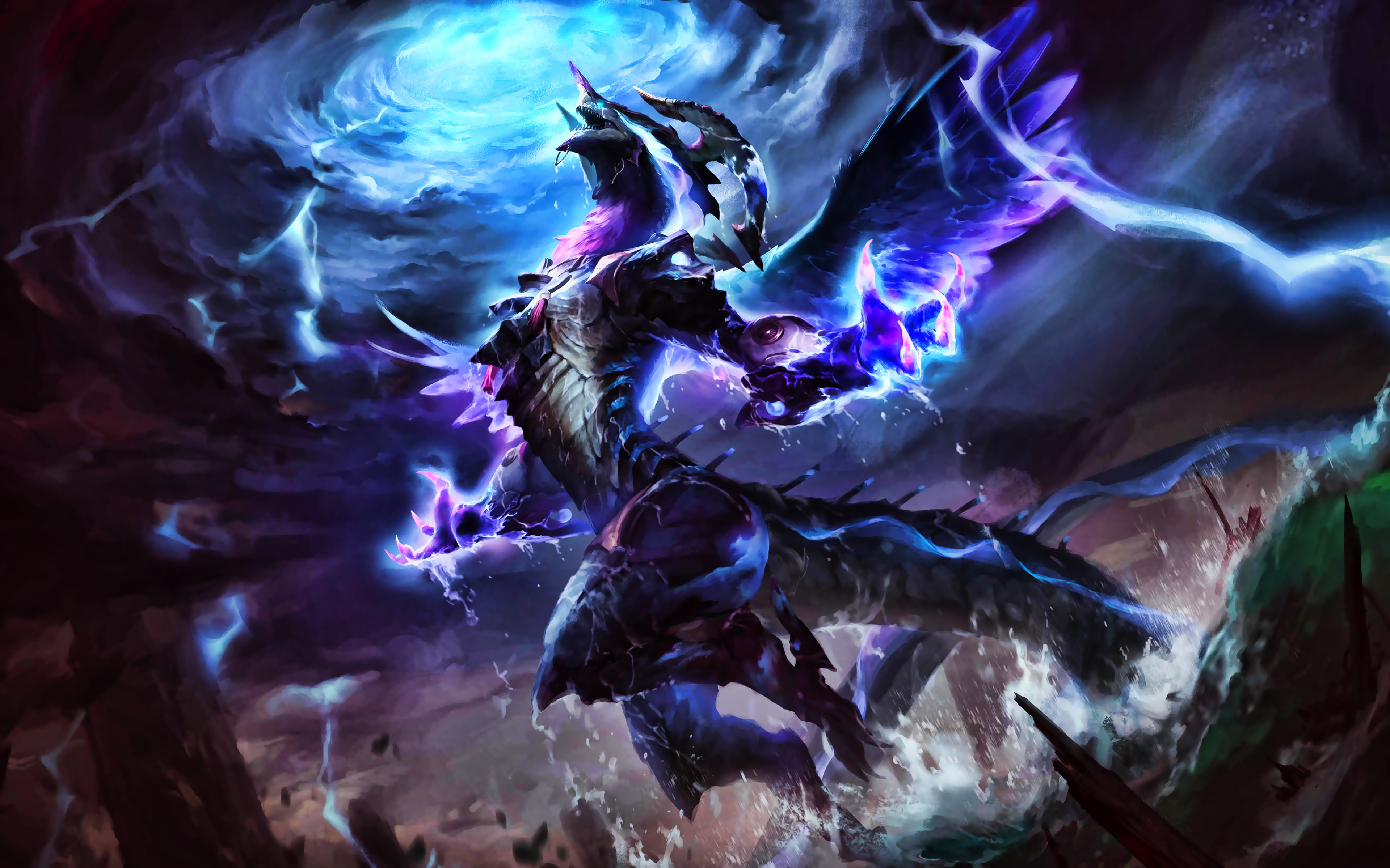 Tiamat Smite Wallpapers