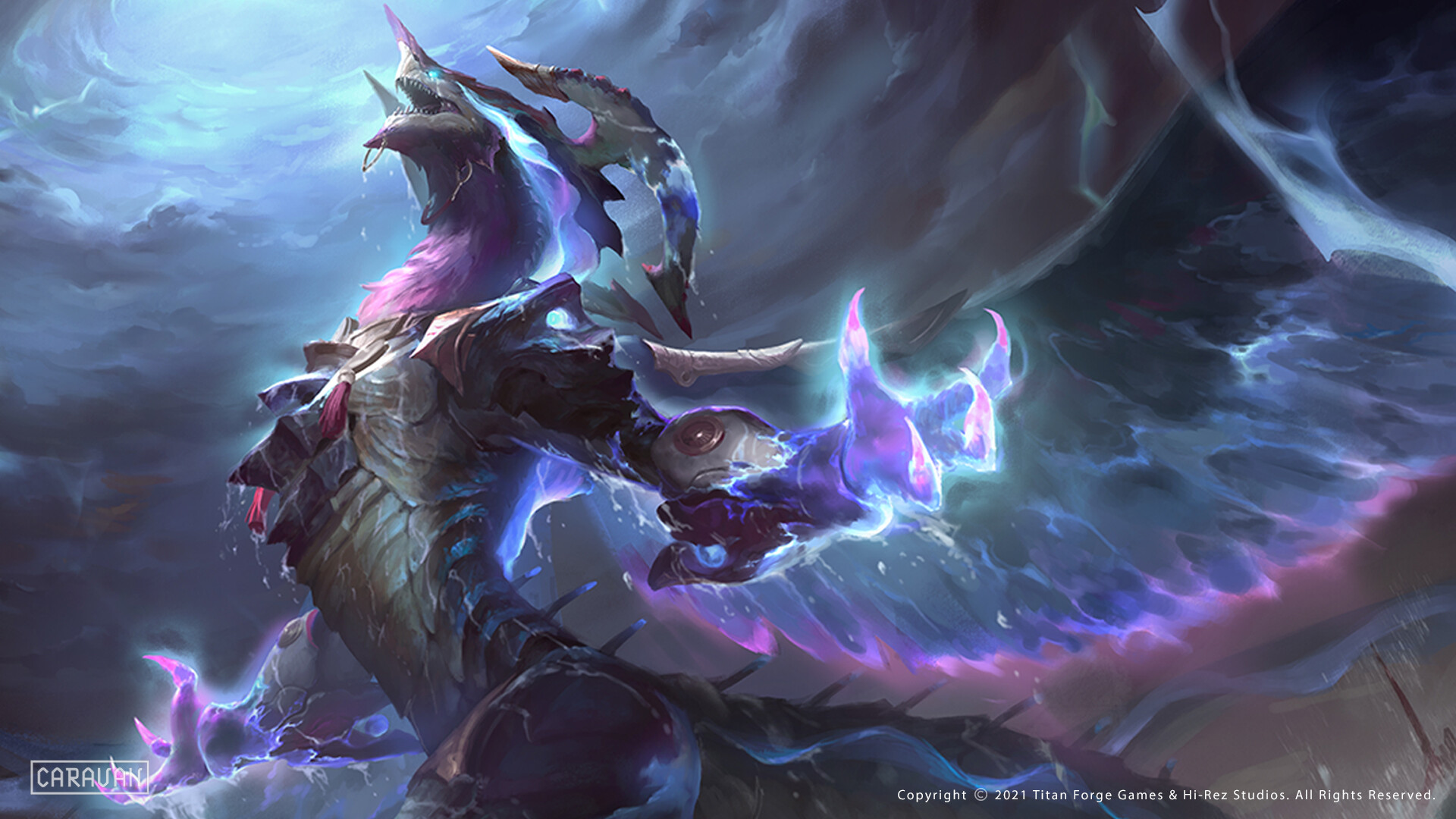 Tiamat Smite Wallpapers