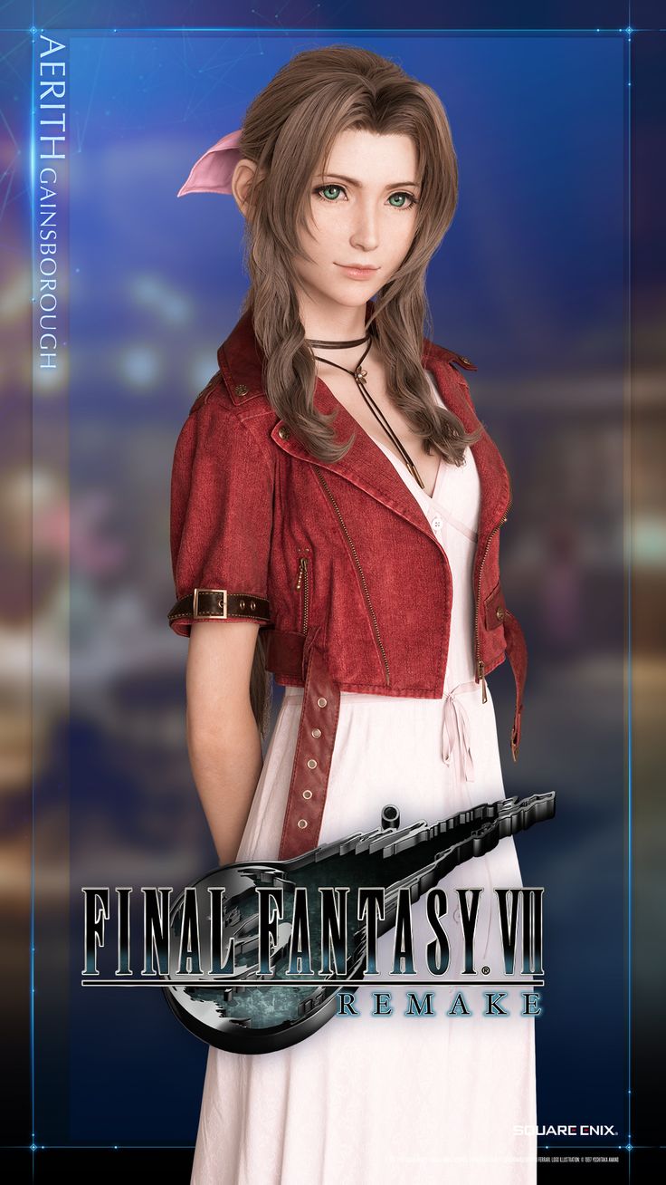 Tifa Final Fantasy VII Remake Digital Wallpapers