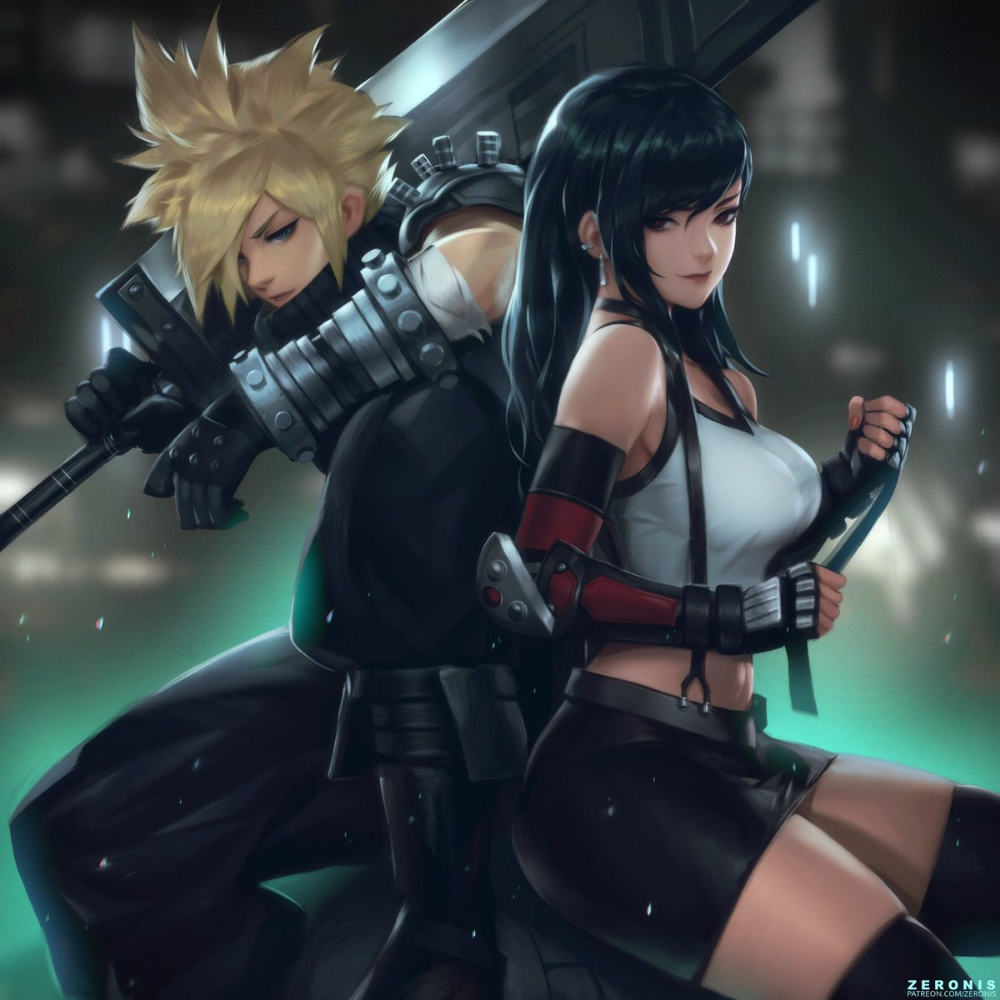 Tifa Final Fantasy VII Remake Digital Wallpapers