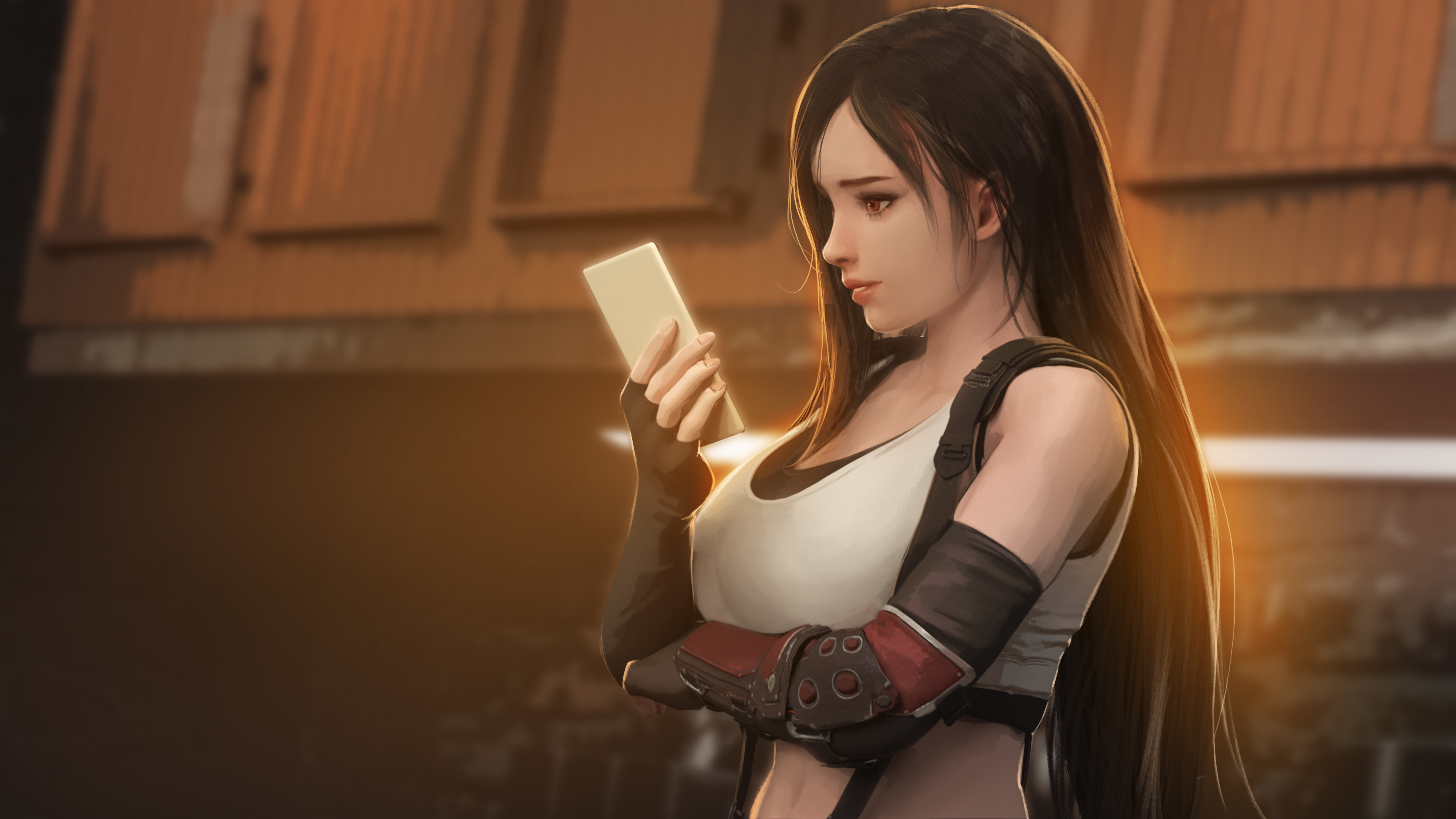 Tifa Final Fantasy VII Remake Digital Wallpapers