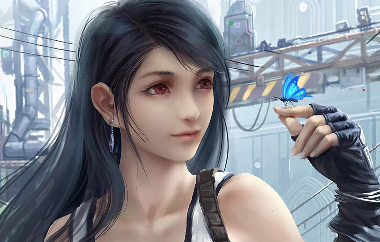 Tifa Final Fantasy VII Remake Digital Wallpapers