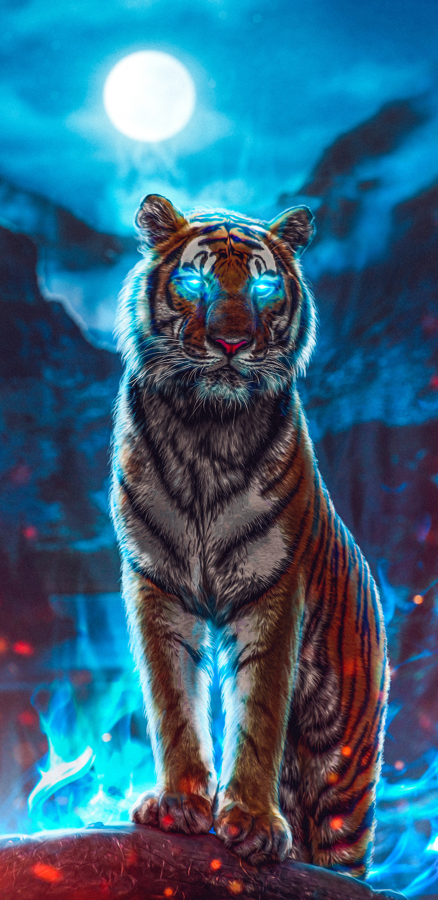 Tiger Galaxy Wallpapers