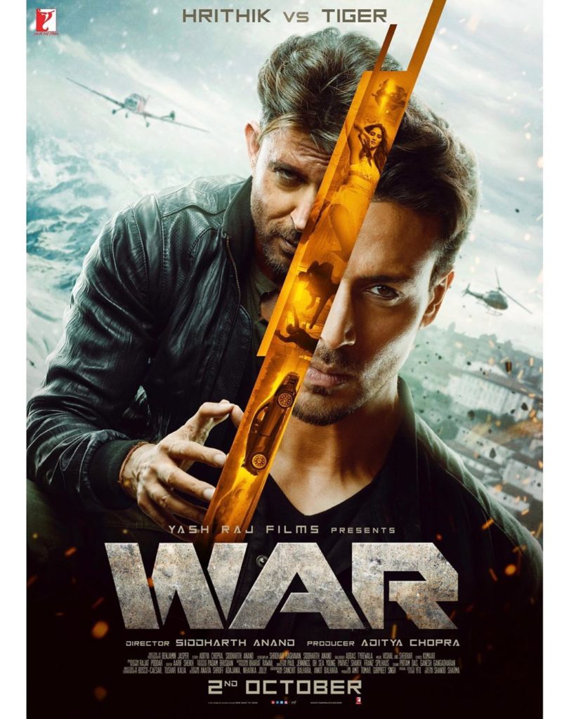 Tiger Shroff And Hrithik Roshan War Movie Wallpapers