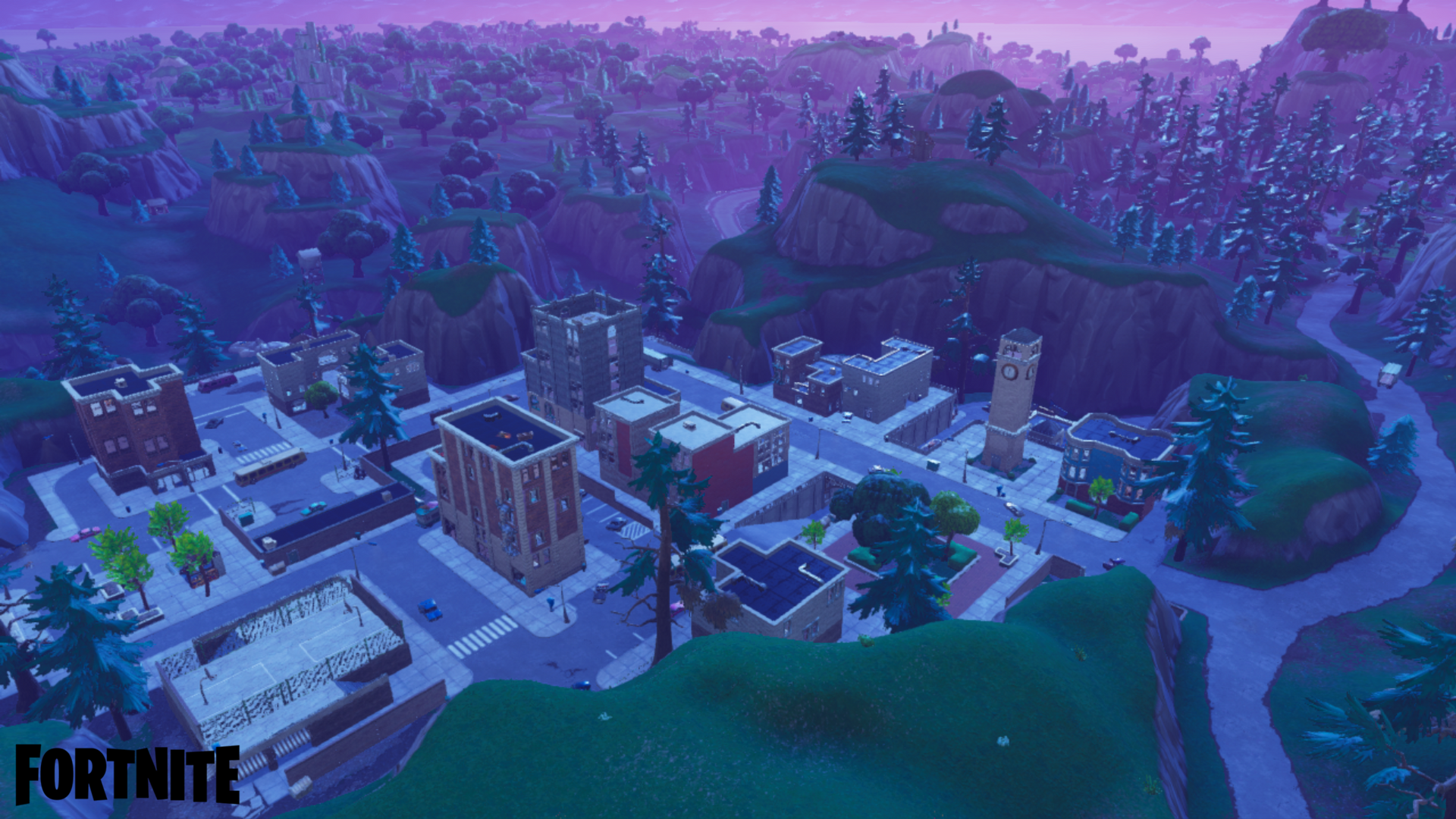 Tilted Towers 1920X1080 Wallpapers