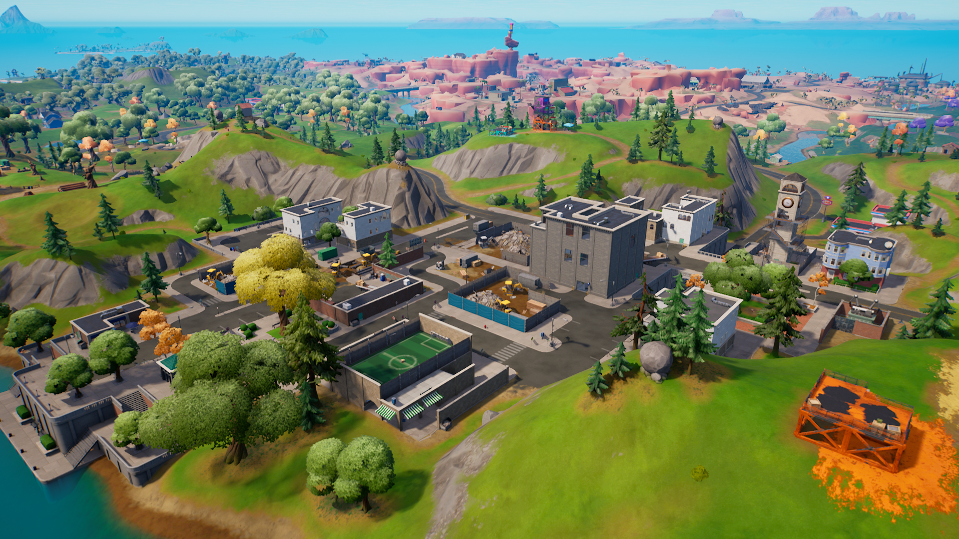 Tilted Towers 1920X1080 Wallpapers