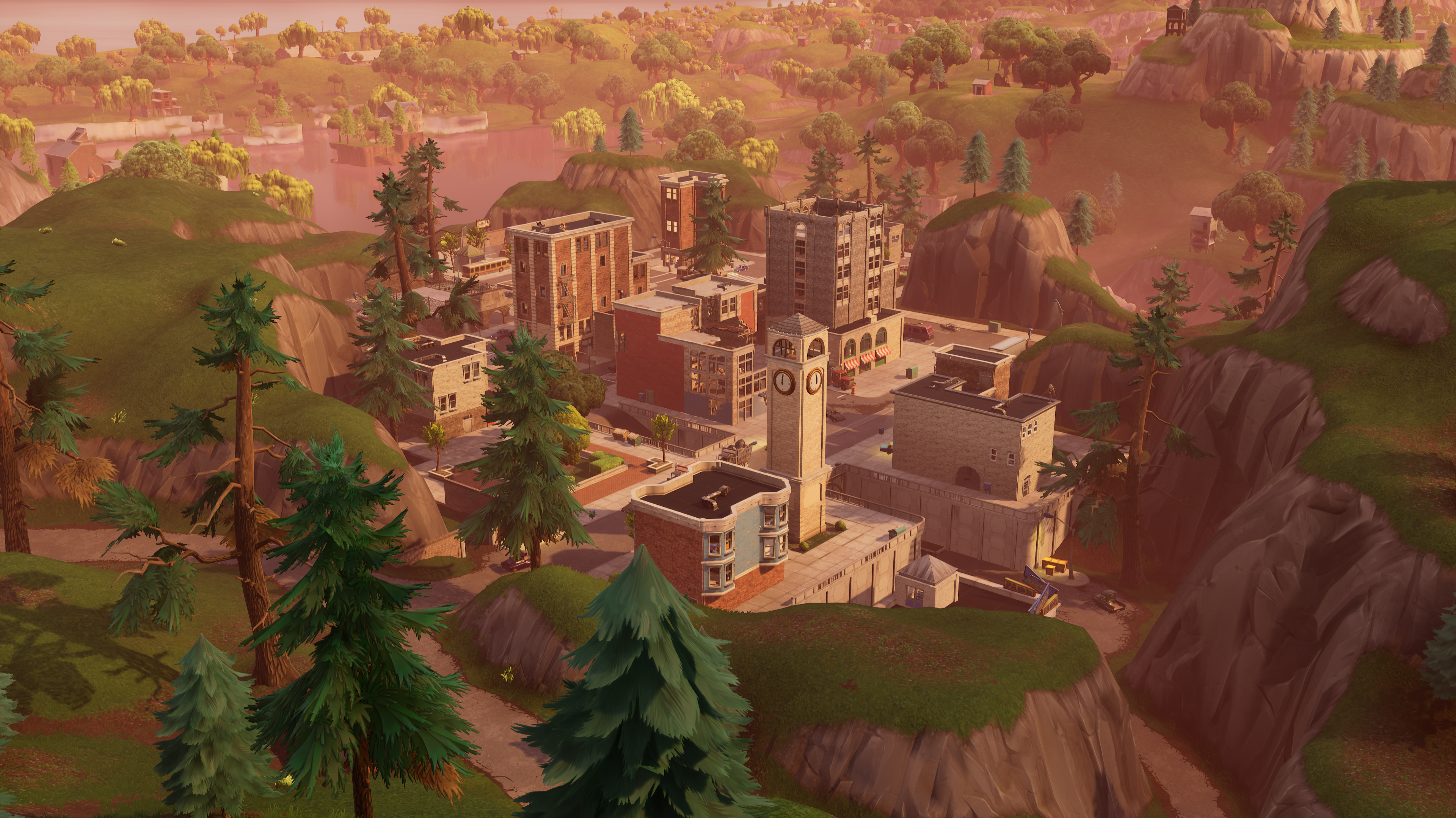 Tilted Towers Fortnite Wallpapers