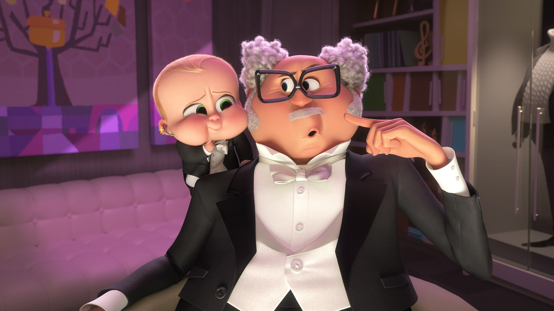 Tim And Theodore Templeton The Boss Baby Family Business Wallpapers