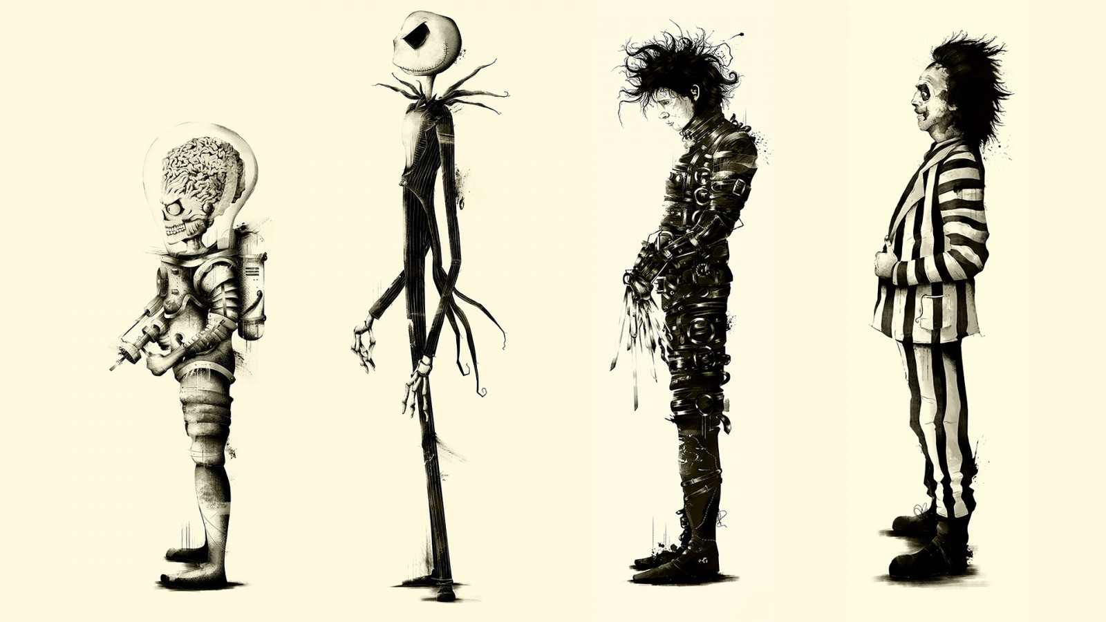 Tim Burton Art Wallpapers