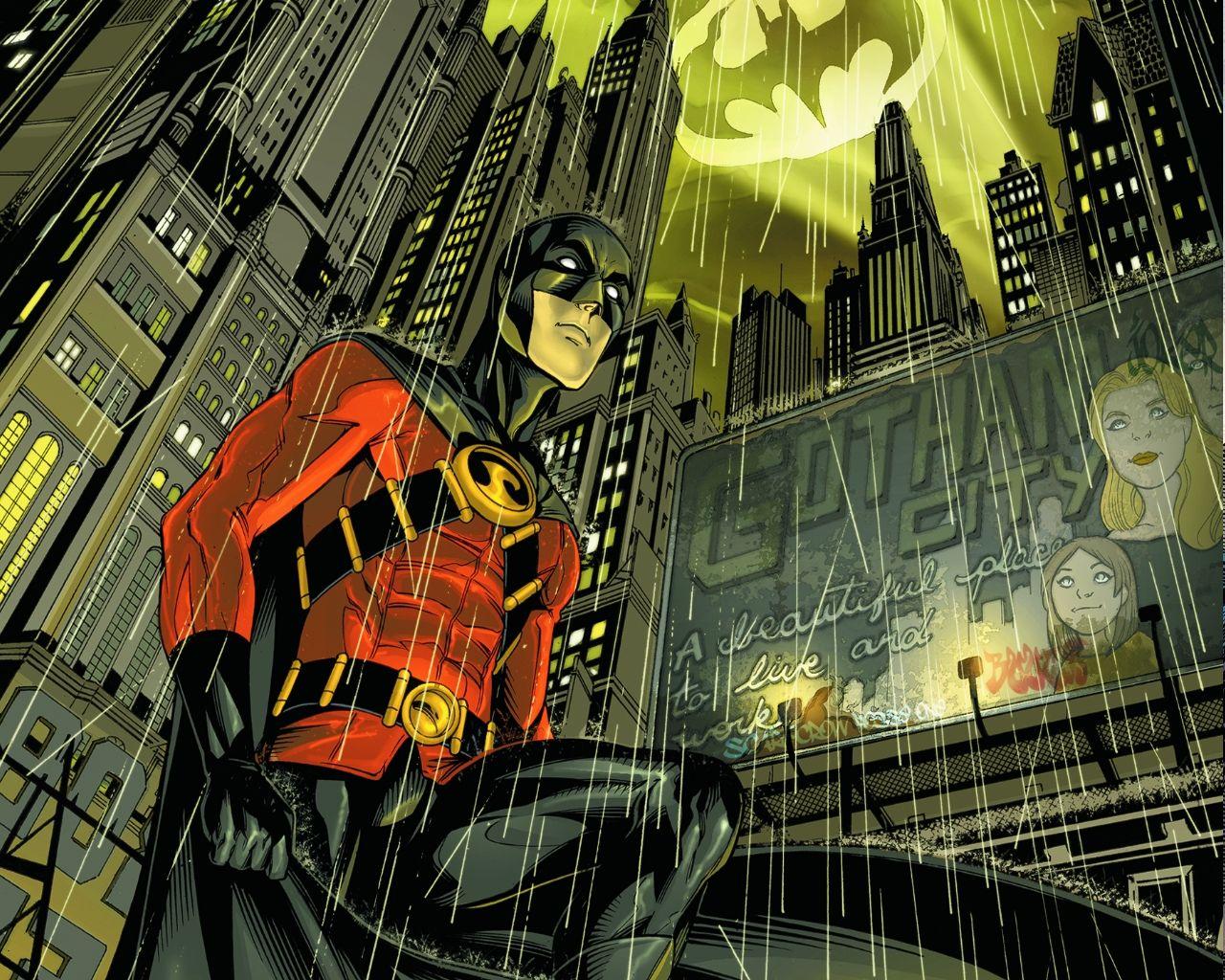 Tim Drake As Robin Dc Comic Wallpapers