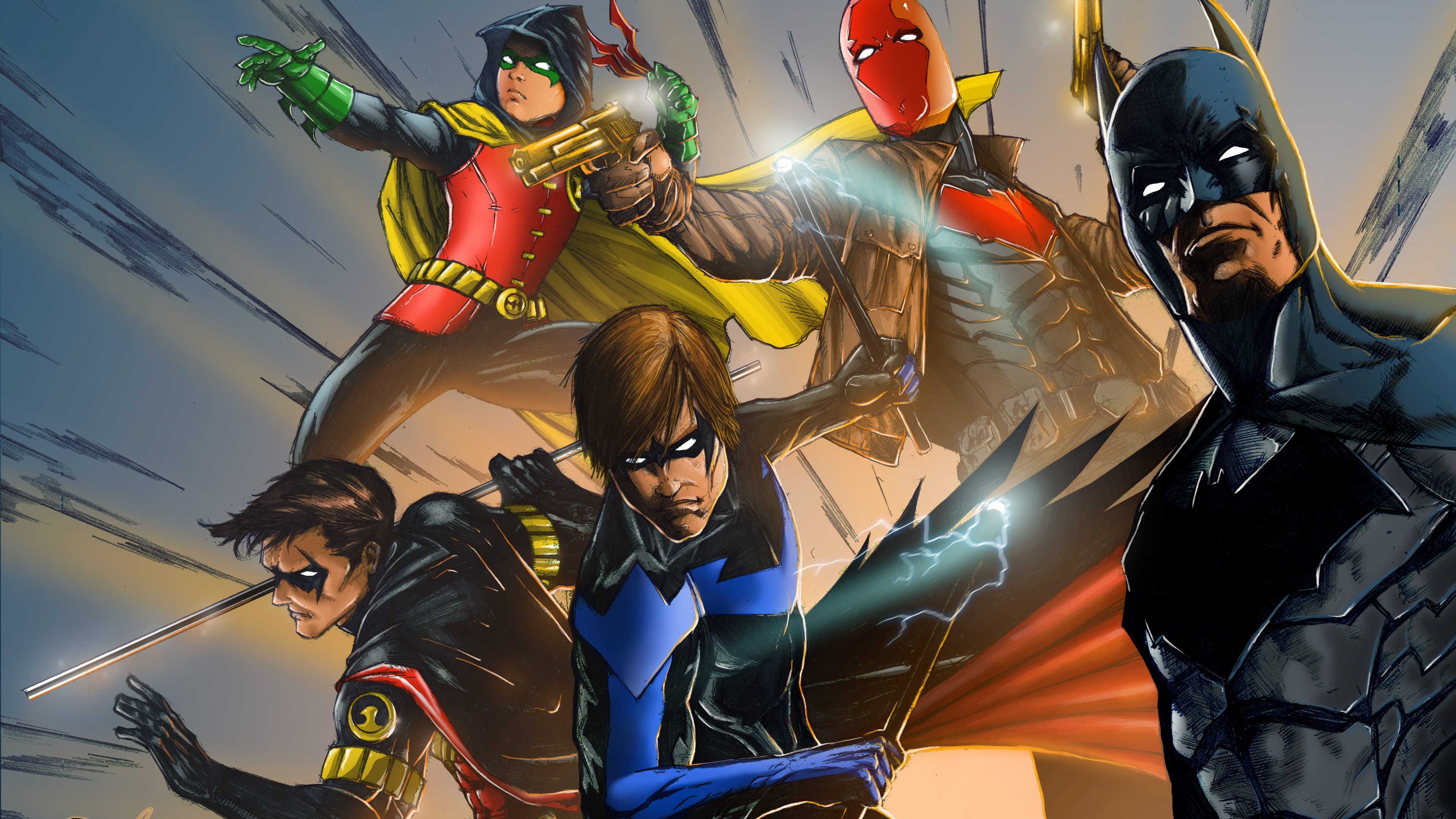 Tim Drake As Robin Dc Comic Wallpapers