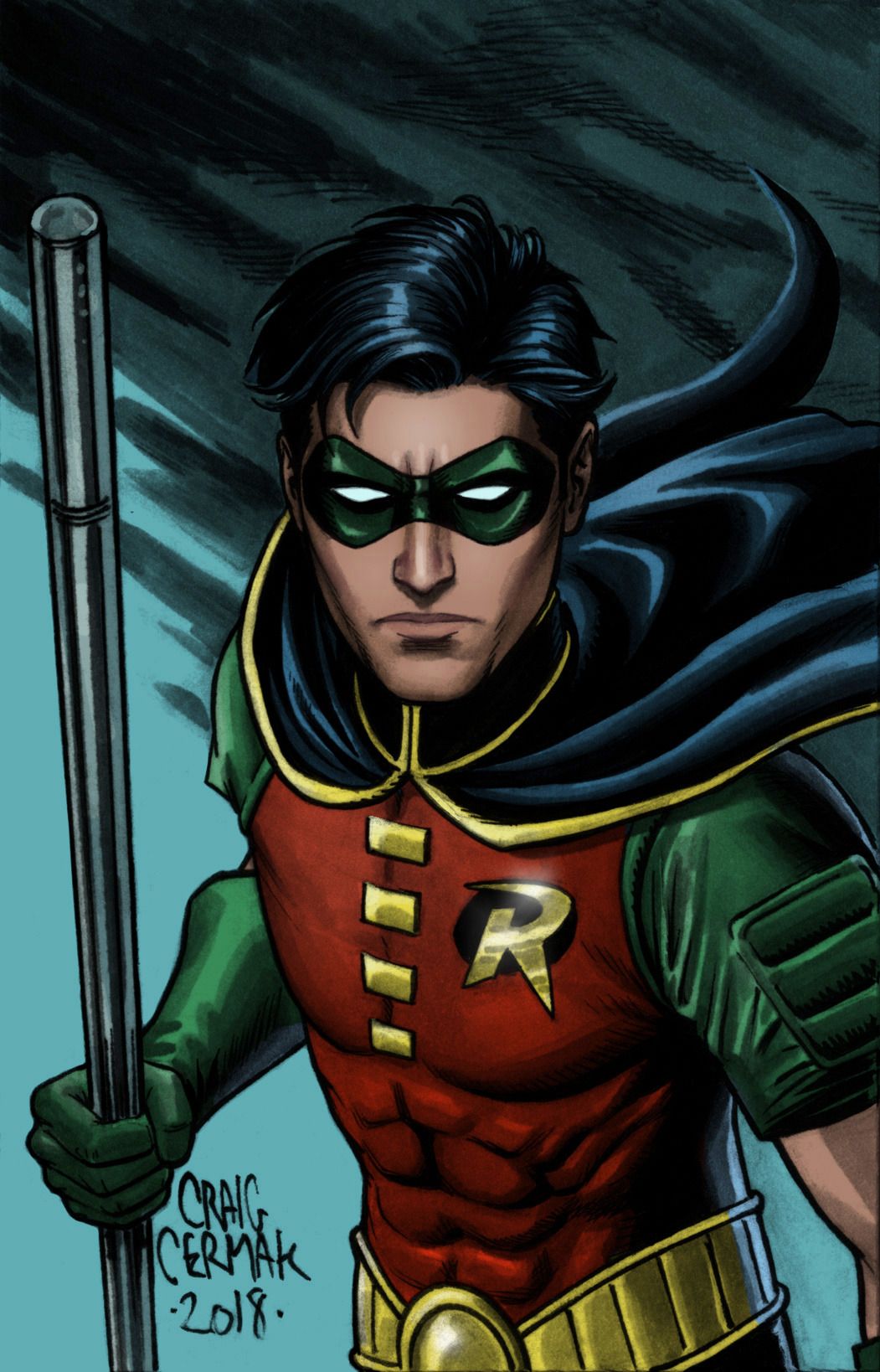 Tim Drake As Robin Dc Comic Wallpapers