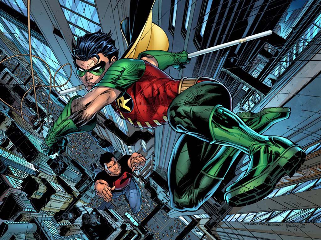 Tim Drake As Robin Dc Comic Wallpapers