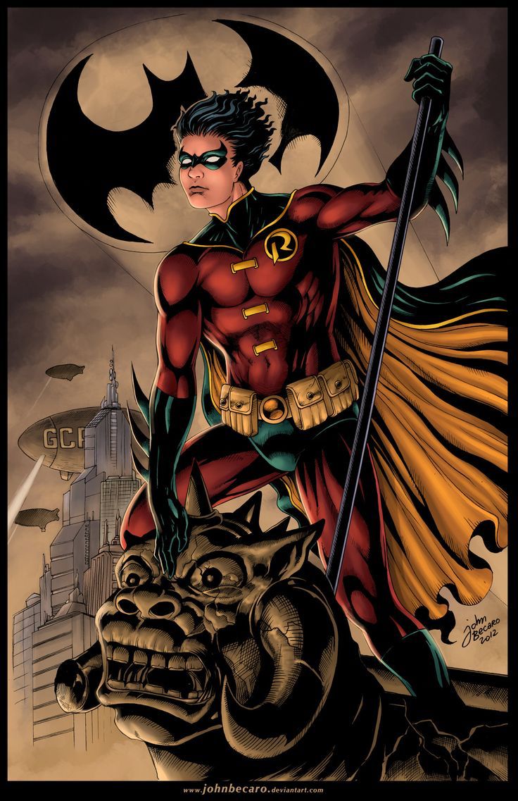 Tim Drake As Robin Dc Comic Wallpapers