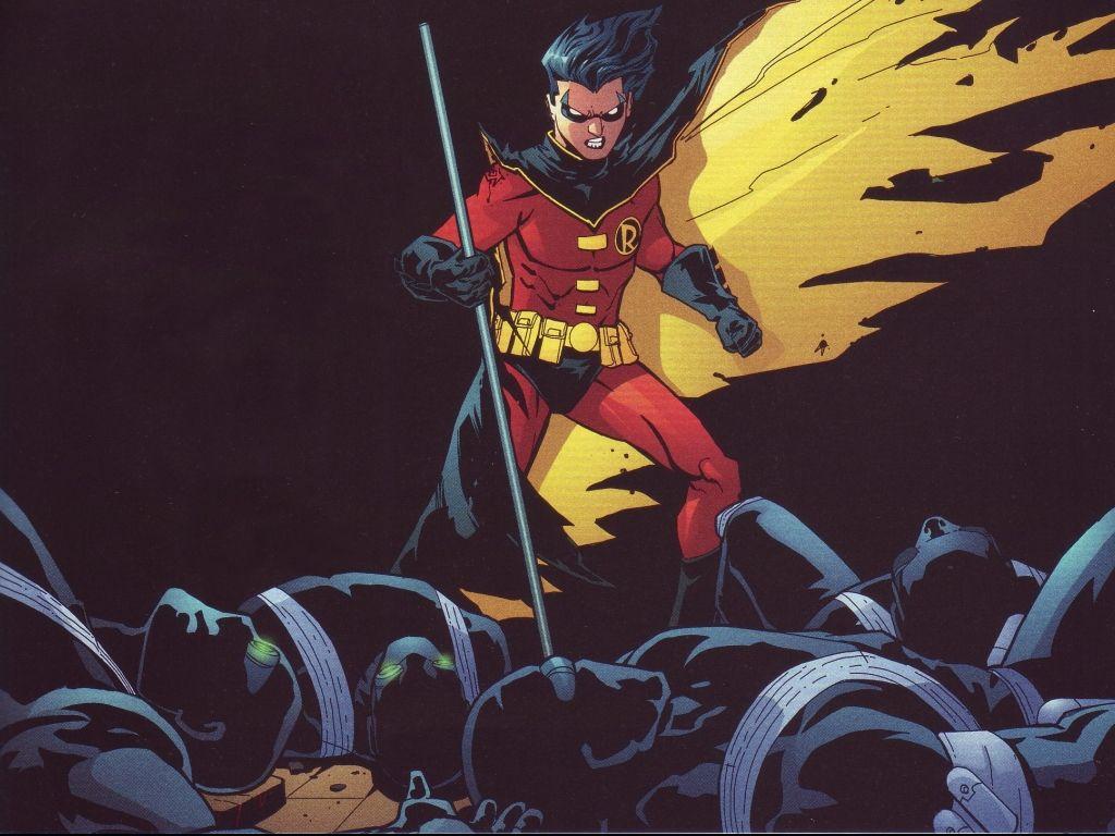 Tim Drake As Robin Dc Comic Wallpapers