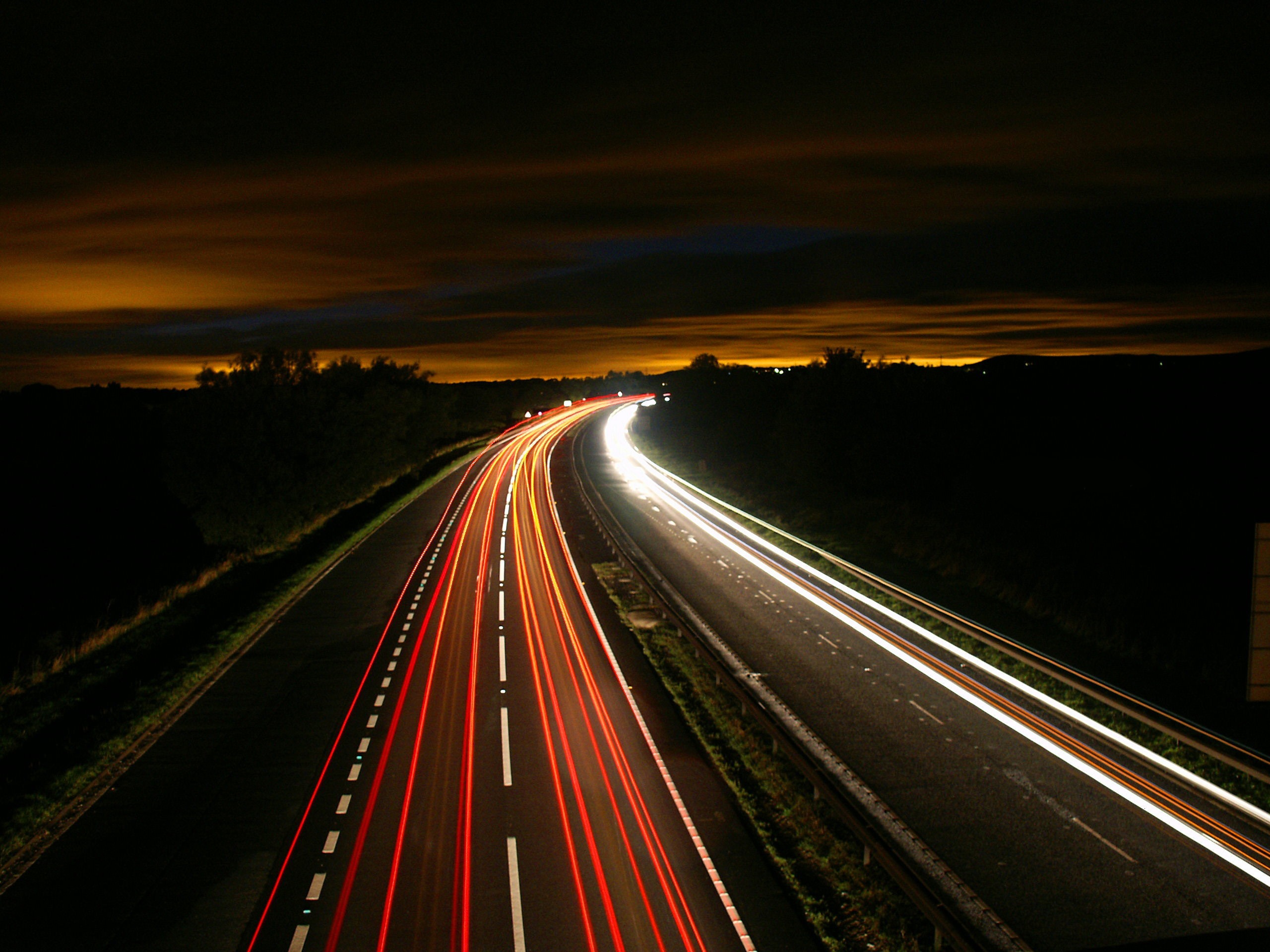 Time Lapse Road Wallpapers