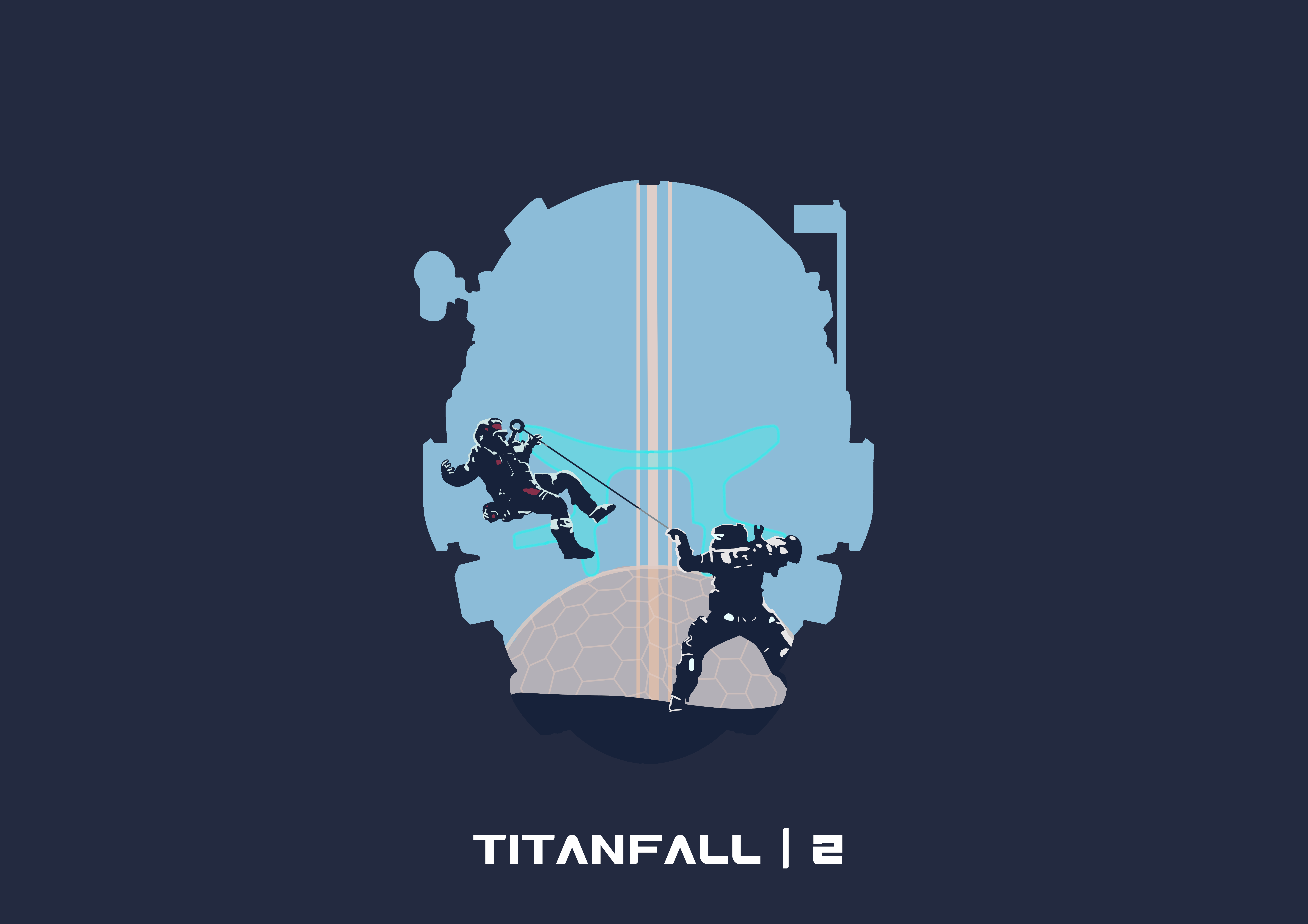 Titanfall 2 Outrun Minimal Art Wallpapers