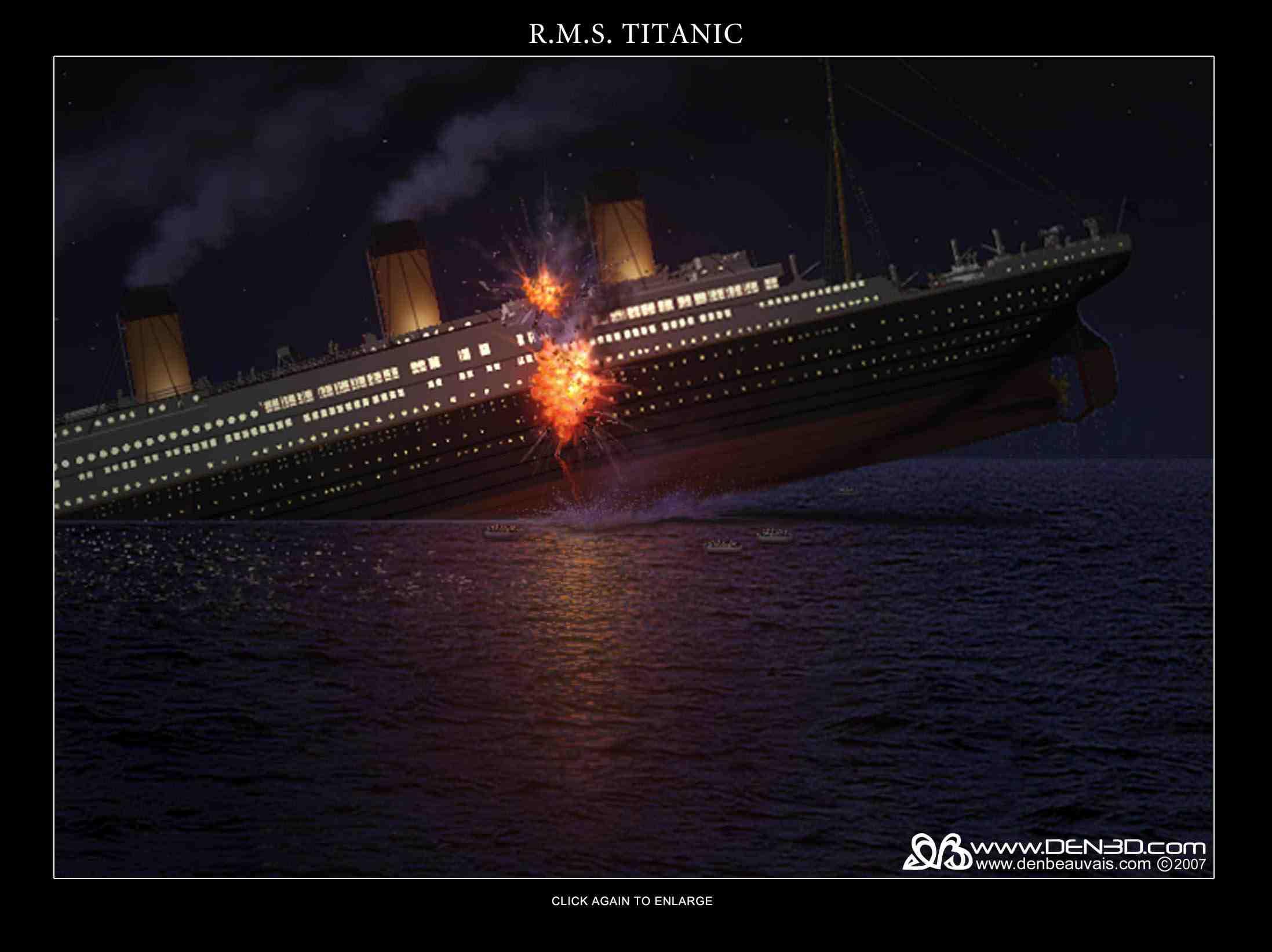 Titanic Sinking Wallpapers