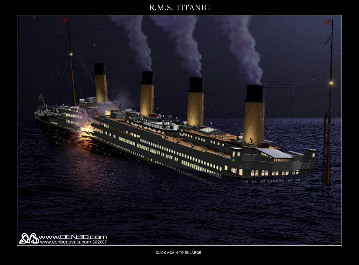 Titanic Sinking Wallpapers