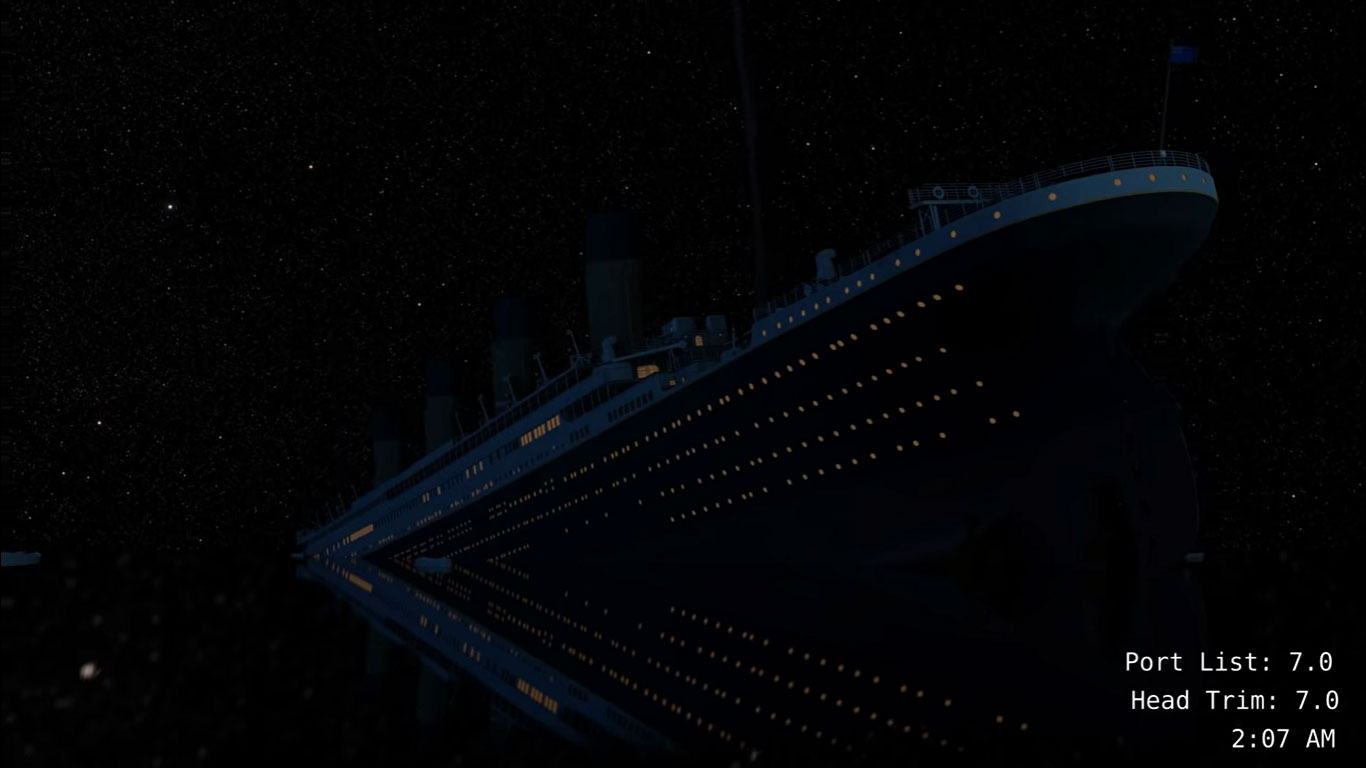 Titanic Sinking Wallpapers