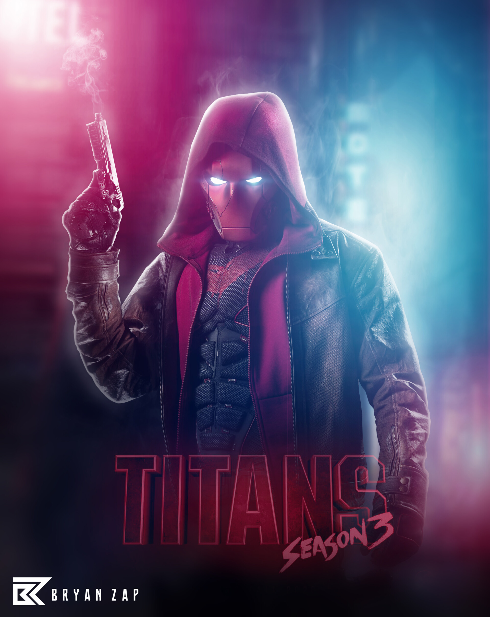 Titans 3 Red Hood Poster Wallpapers