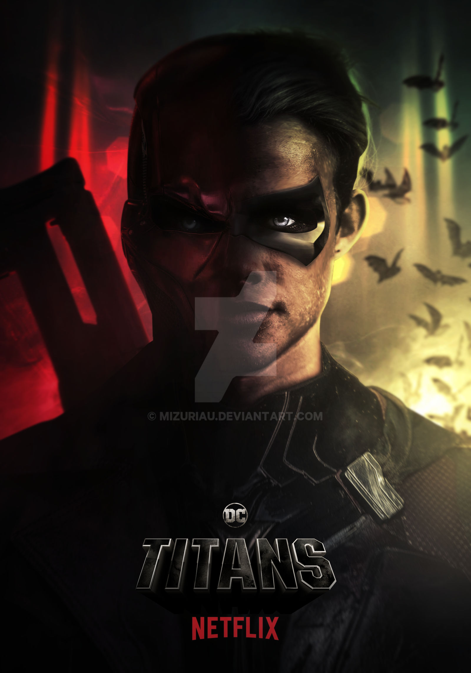 Titans 3 Red Hood Poster Wallpapers