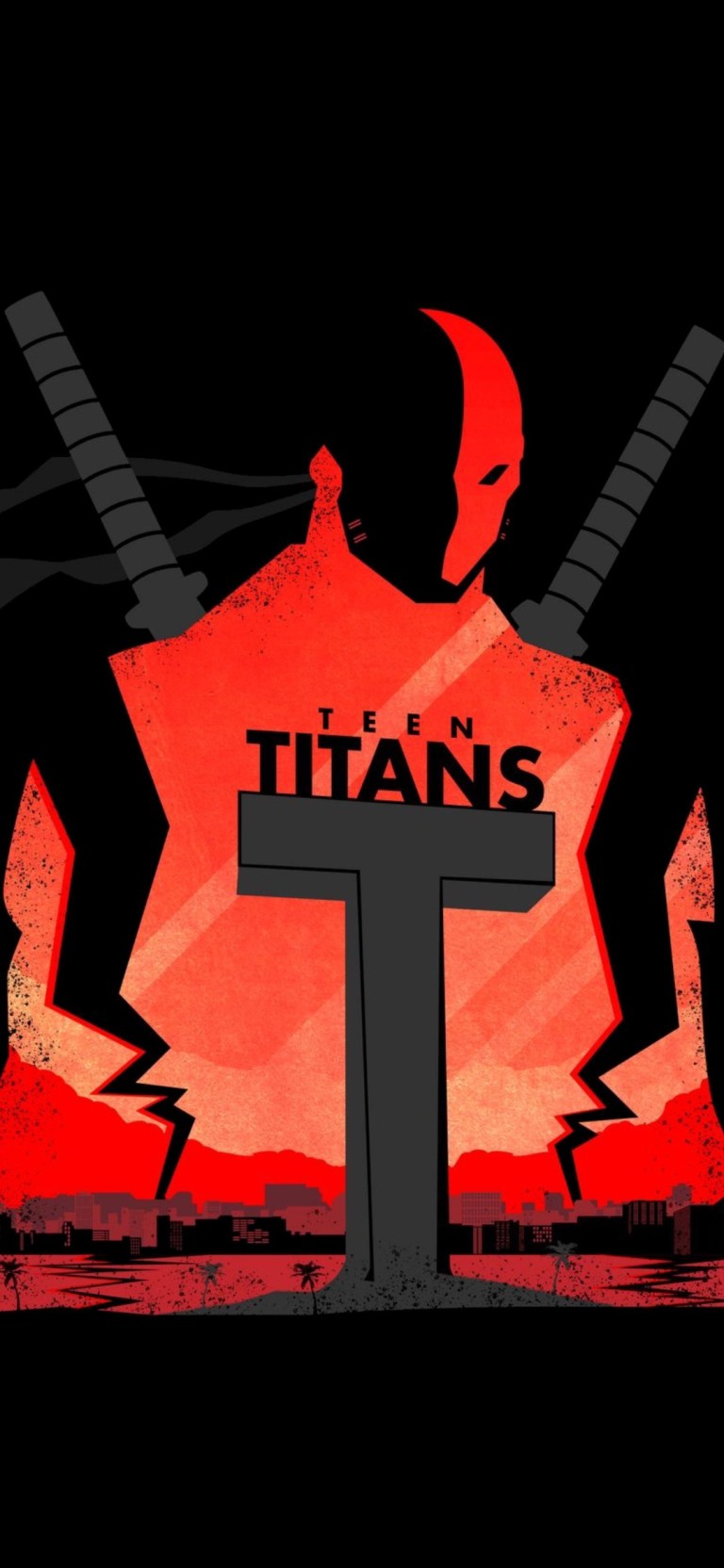 Titans 4K Amoled Poster Wallpapers