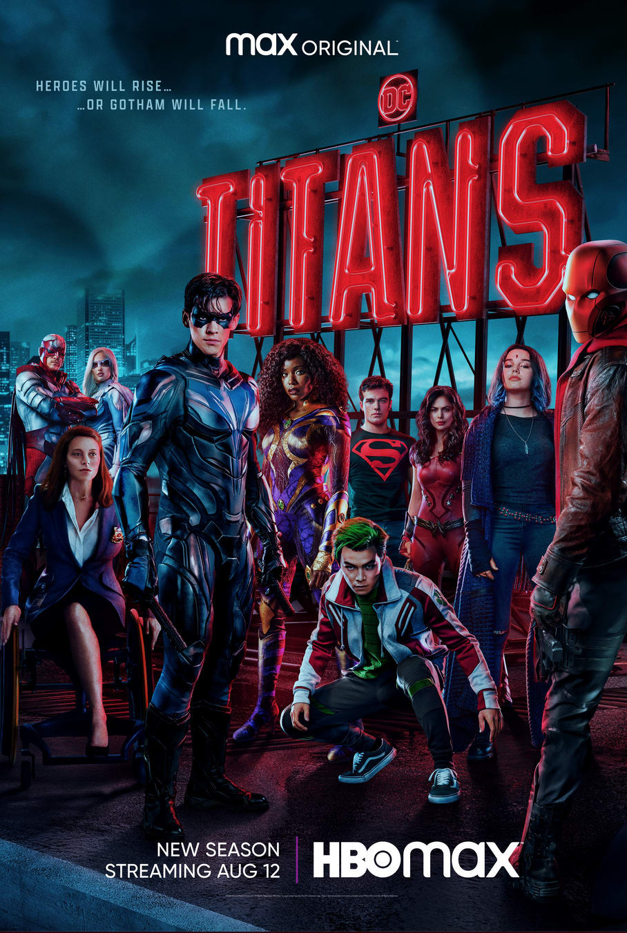Titans Poster Brenton Thwaites As Robin Wallpapers