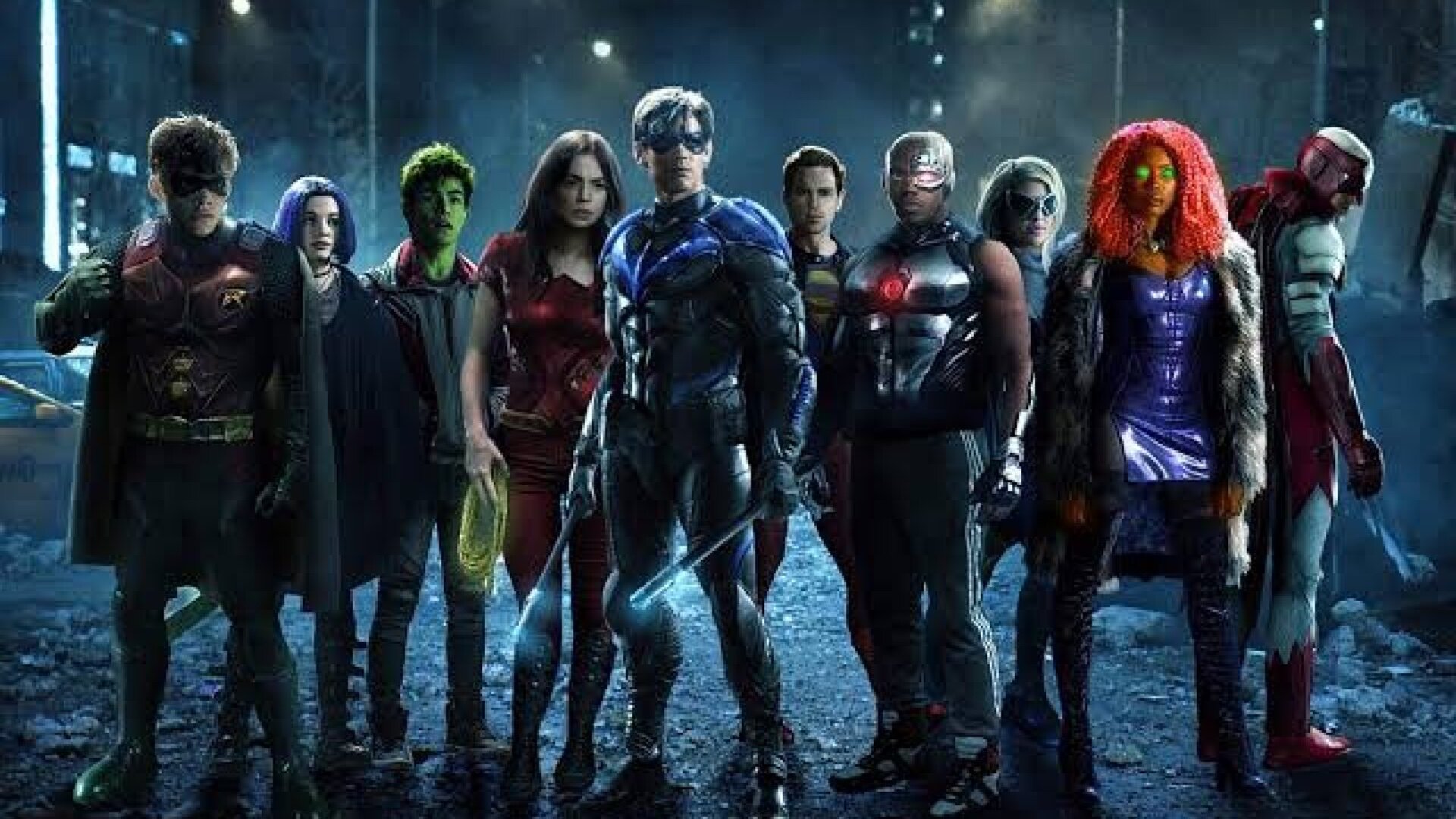 Titans Season 3 All Cast Wallpapers