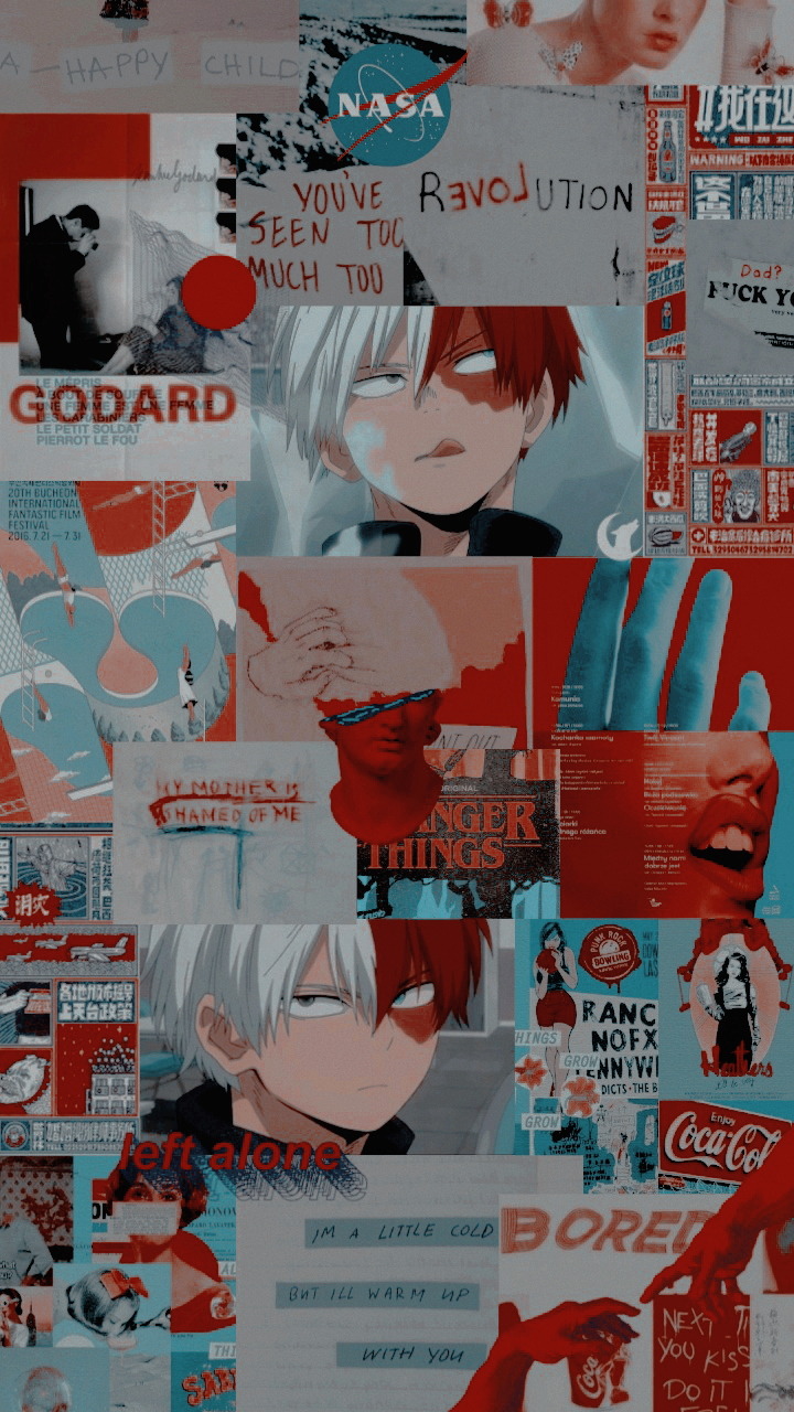 Todoroki Collage Wallpapers