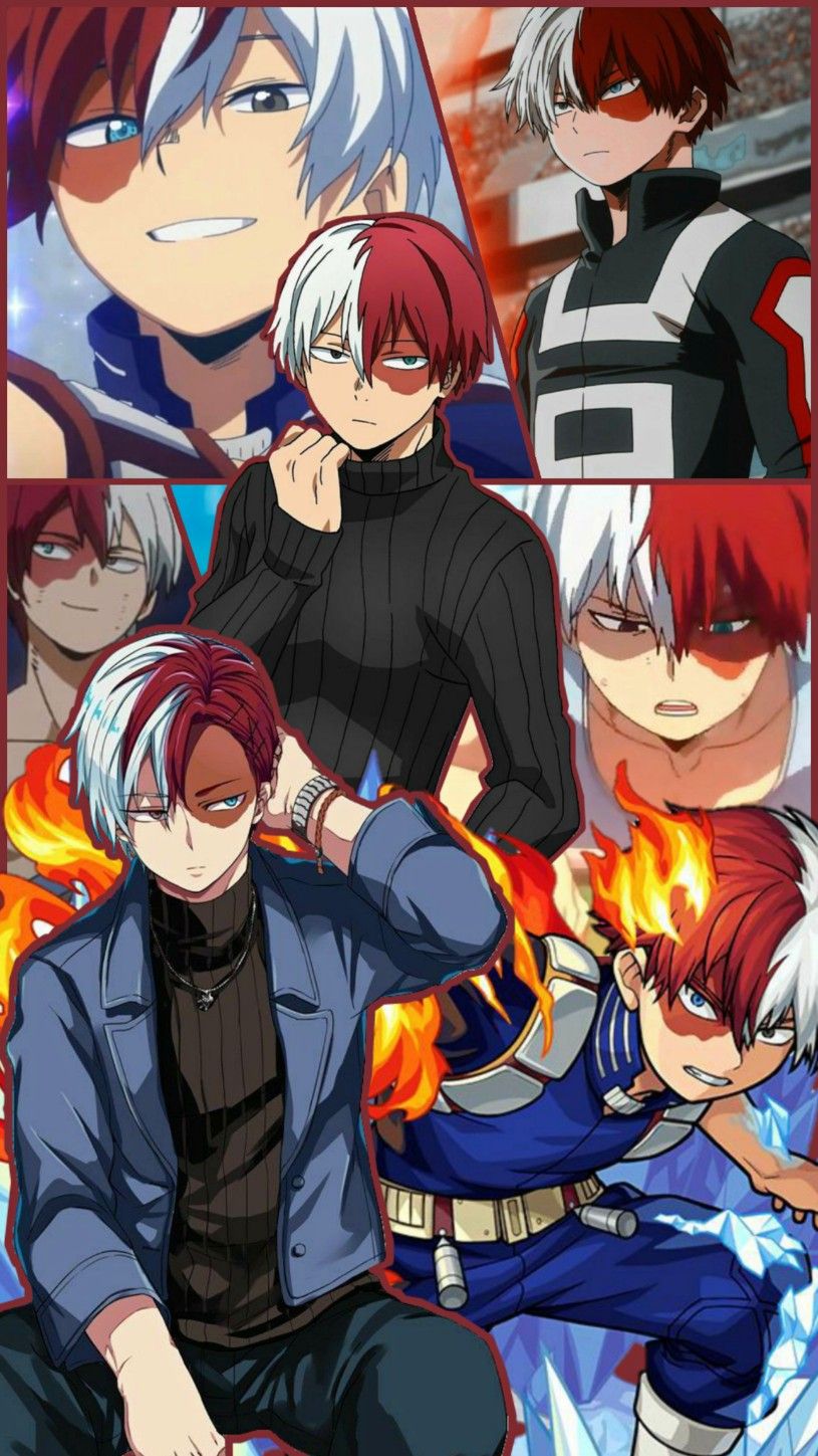 Todoroki Collage Wallpapers