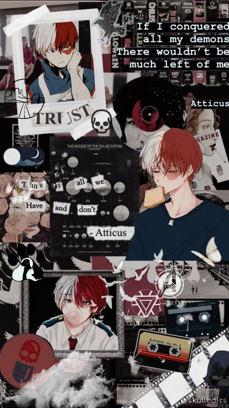 Todoroki Collage Wallpapers