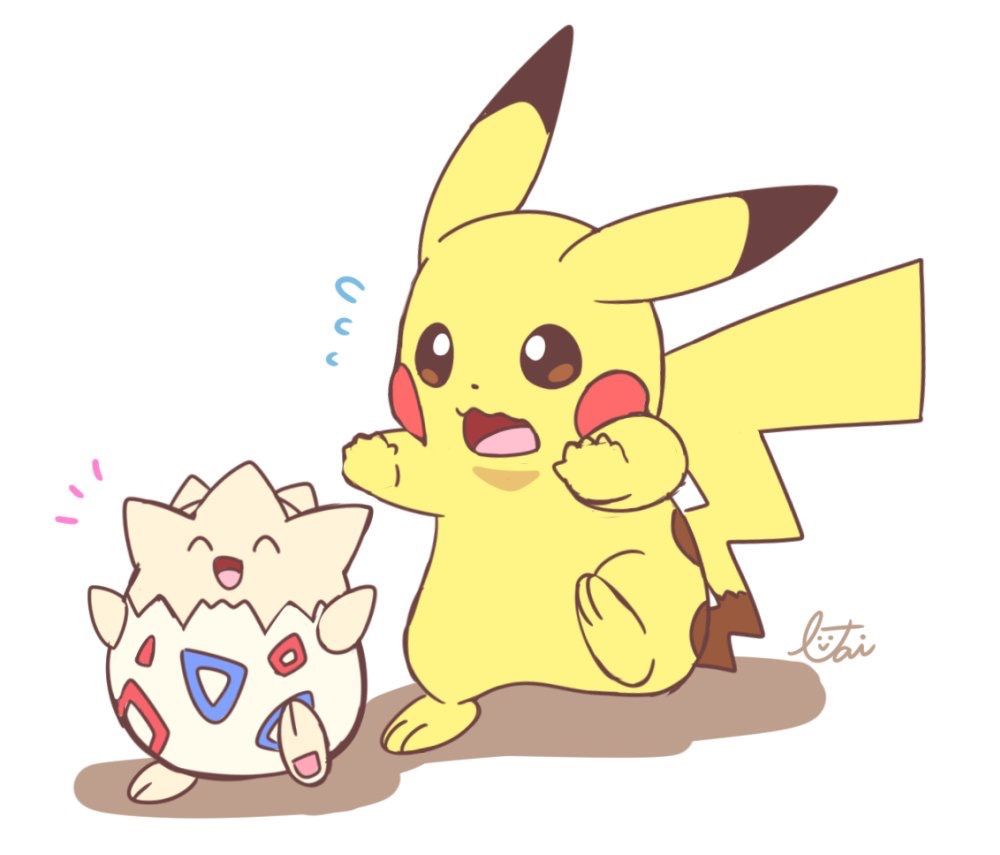 Togepi And Pikachu Wallpapers