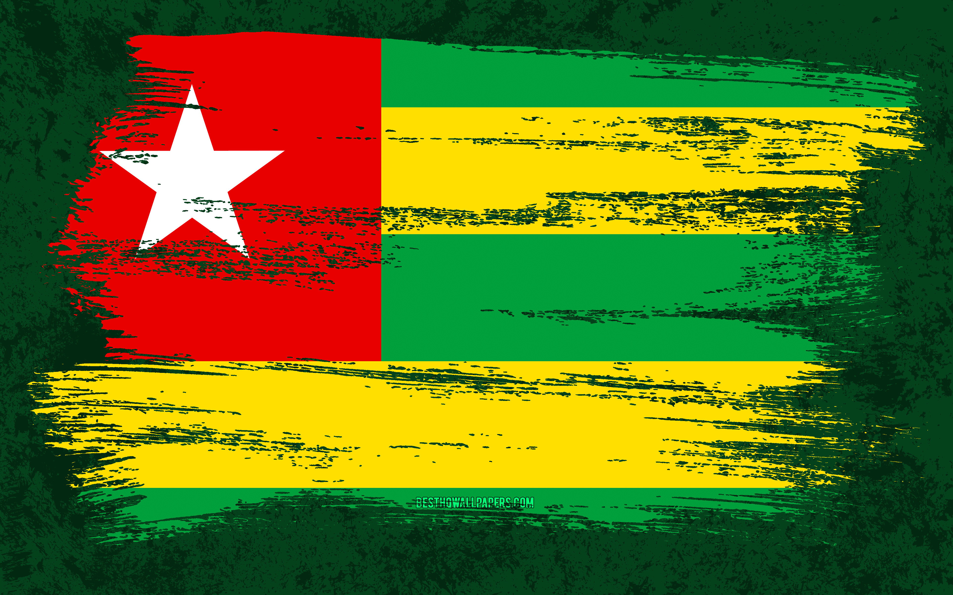 Togo Flag Wallpapers