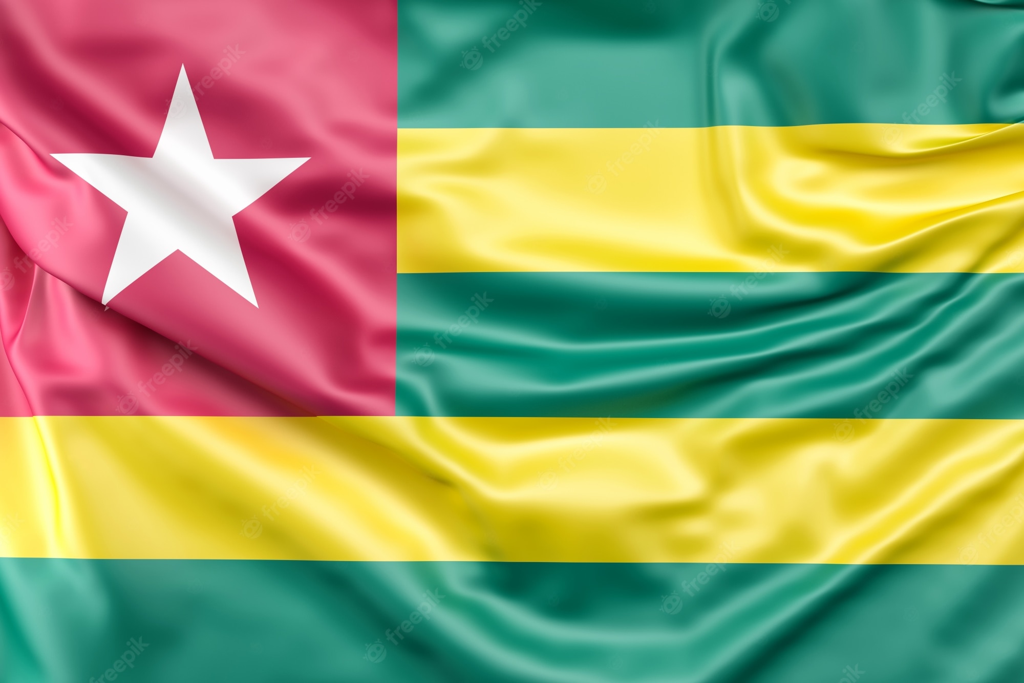 Togo Flag Wallpapers