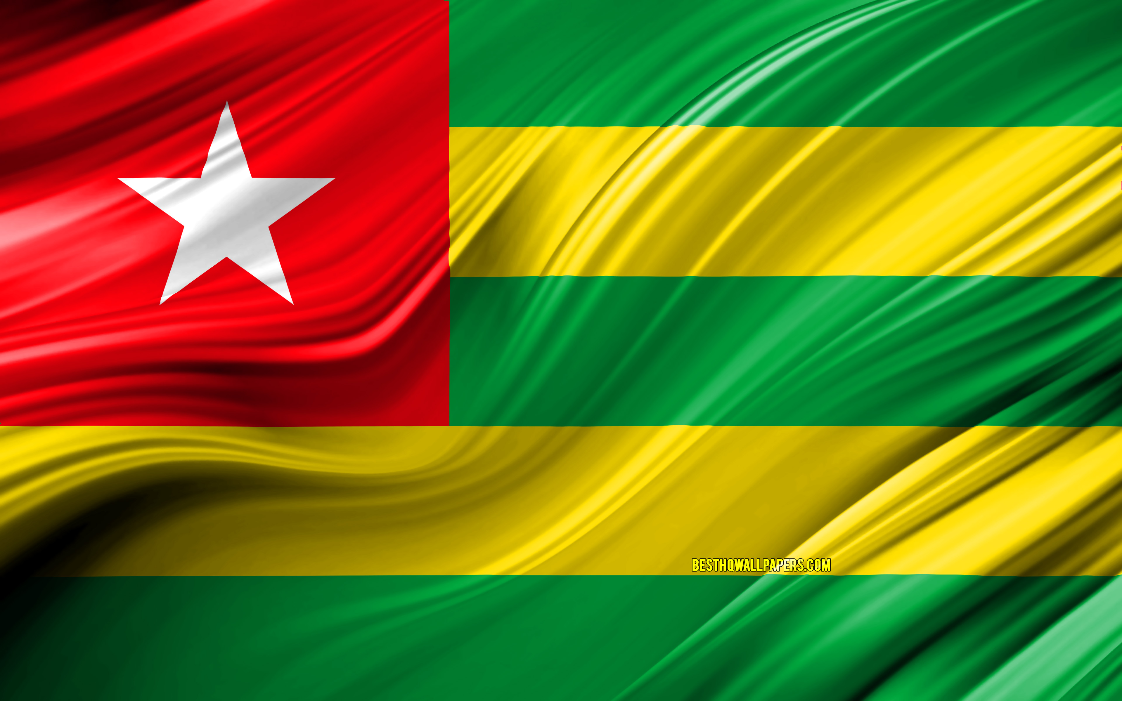 Togo Flag Wallpapers