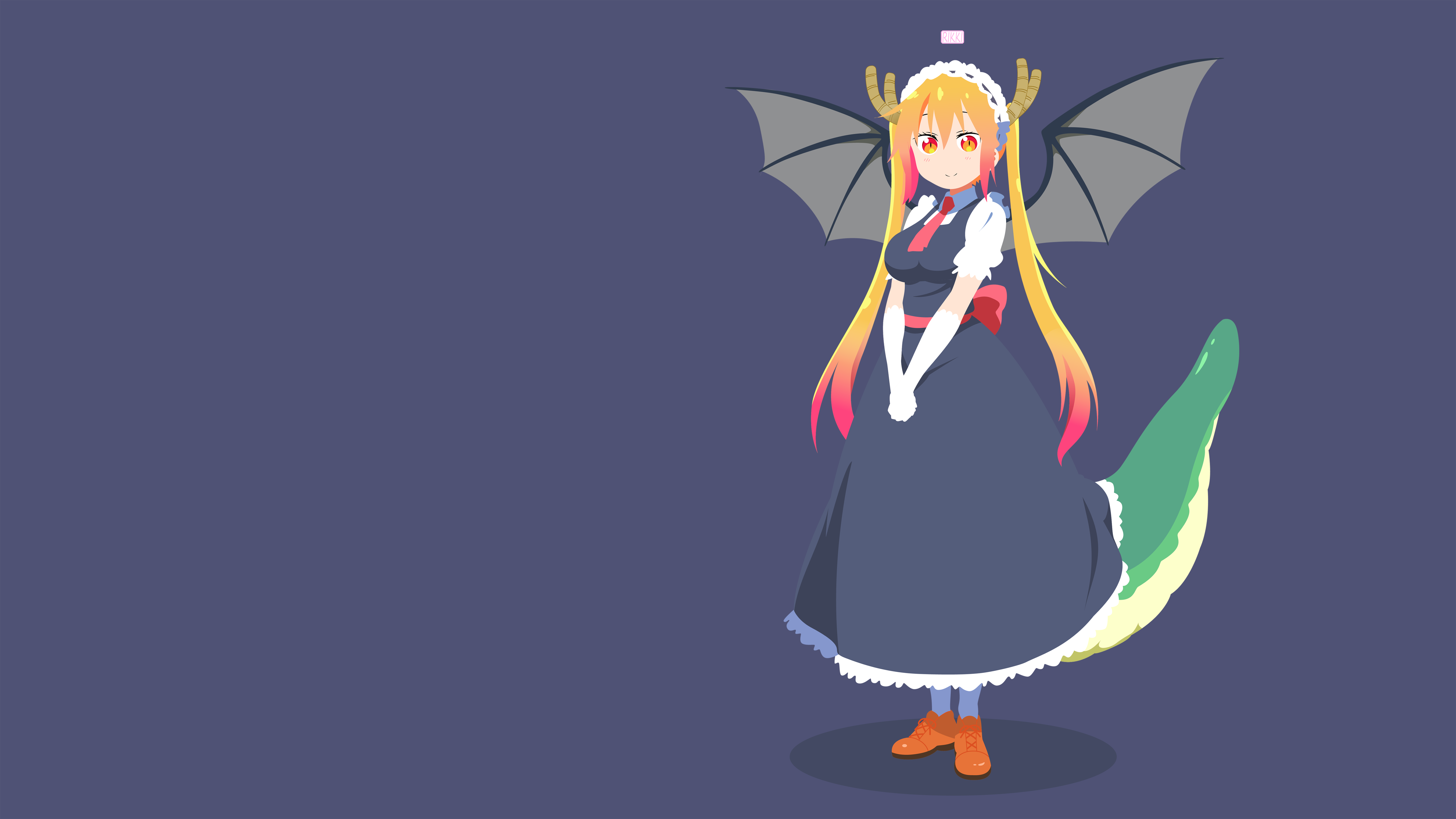 Tohru Anime Minimal Wallpapers