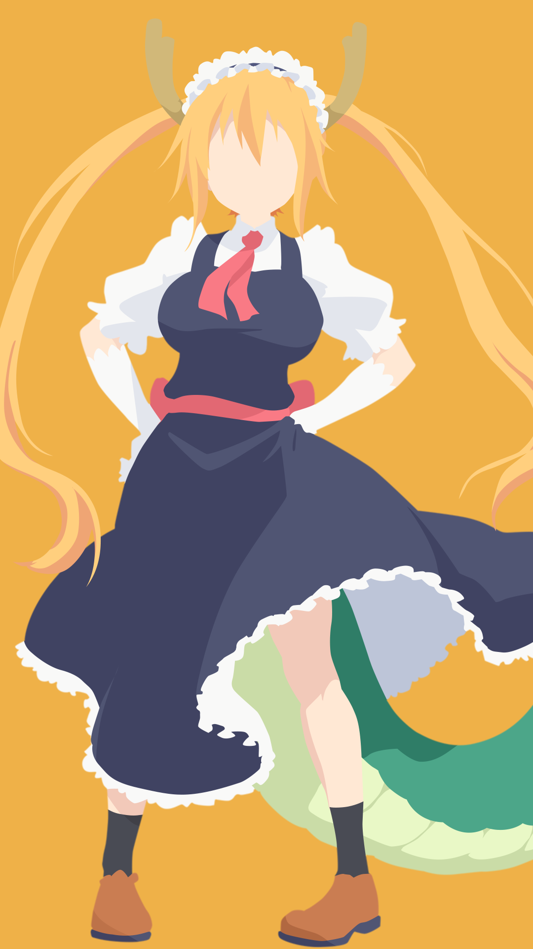 Tohru Anime Minimal Wallpapers