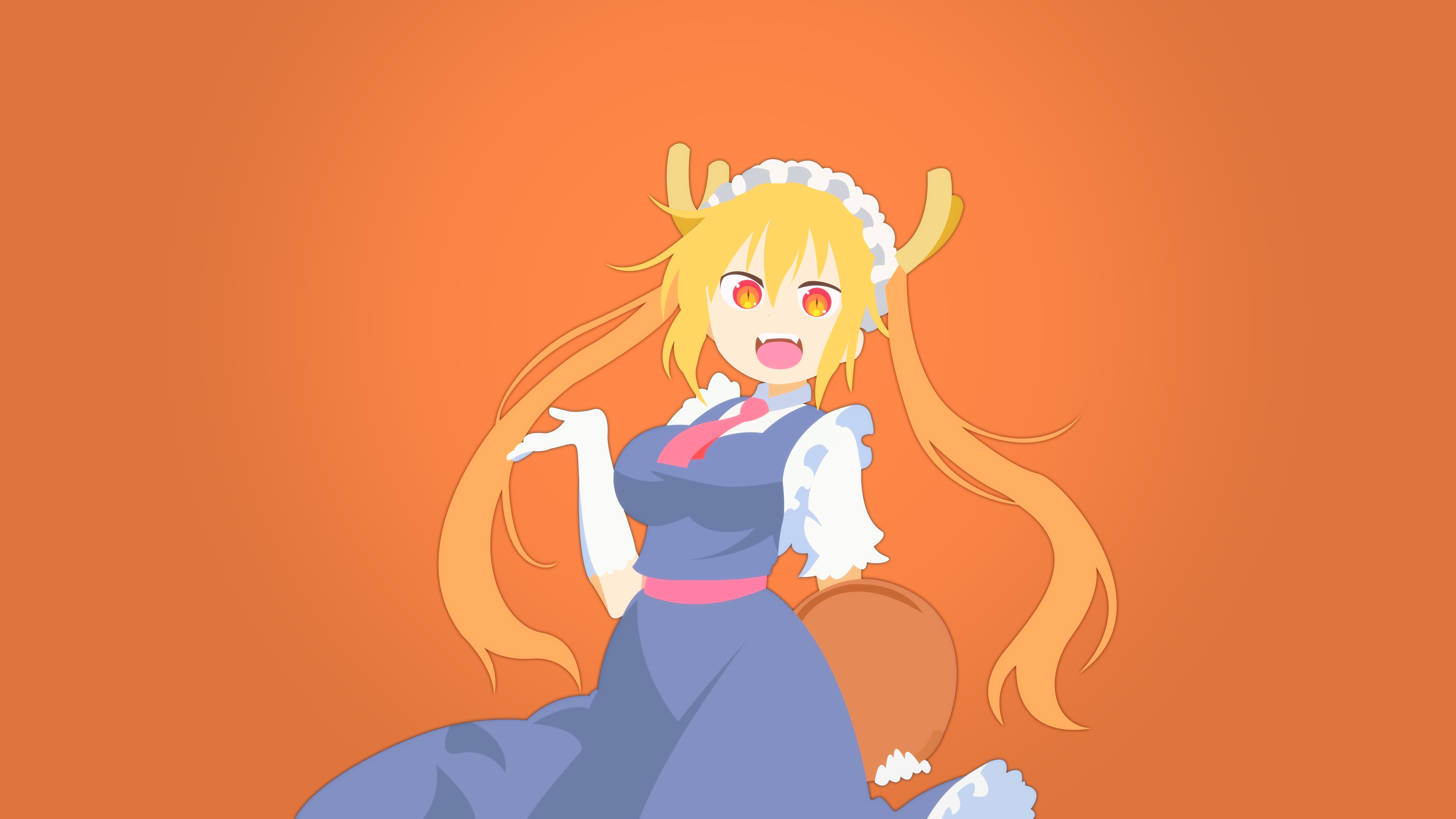 Tohru Anime Minimal Wallpapers