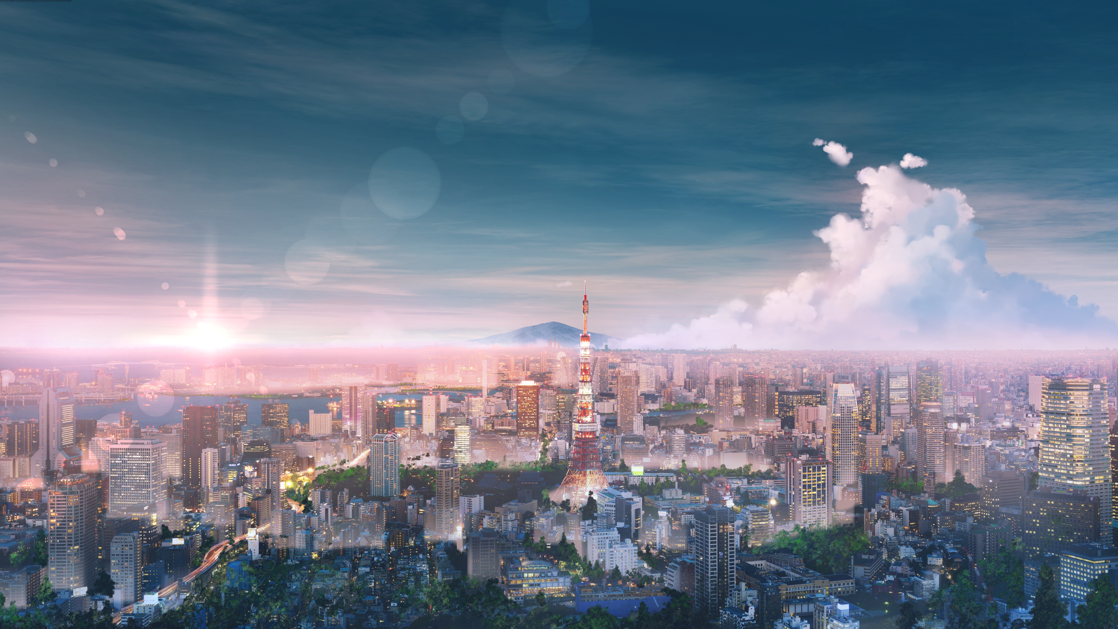 Tokyo Animated Wallpapers
