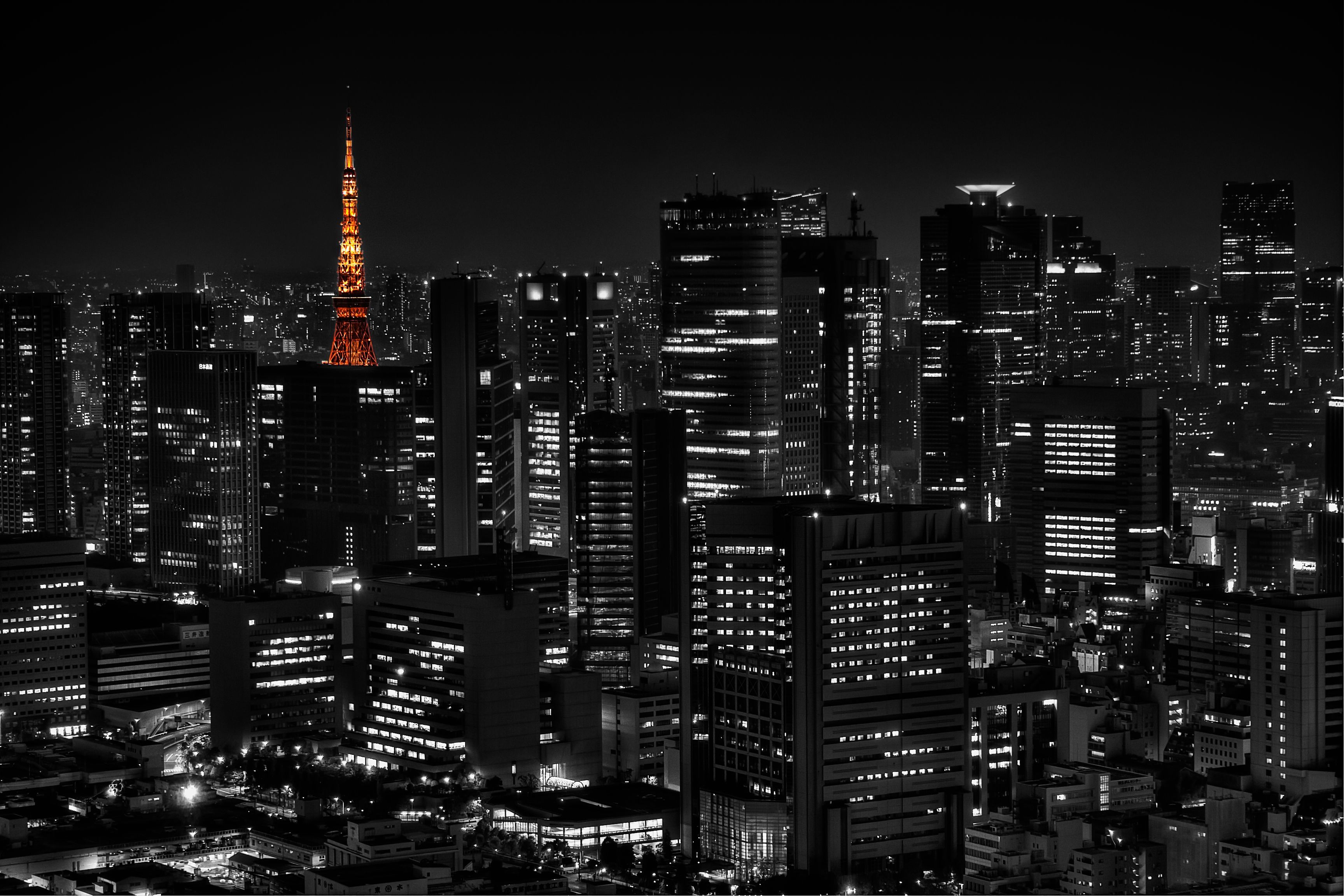 Tokyo Black Wallpapers