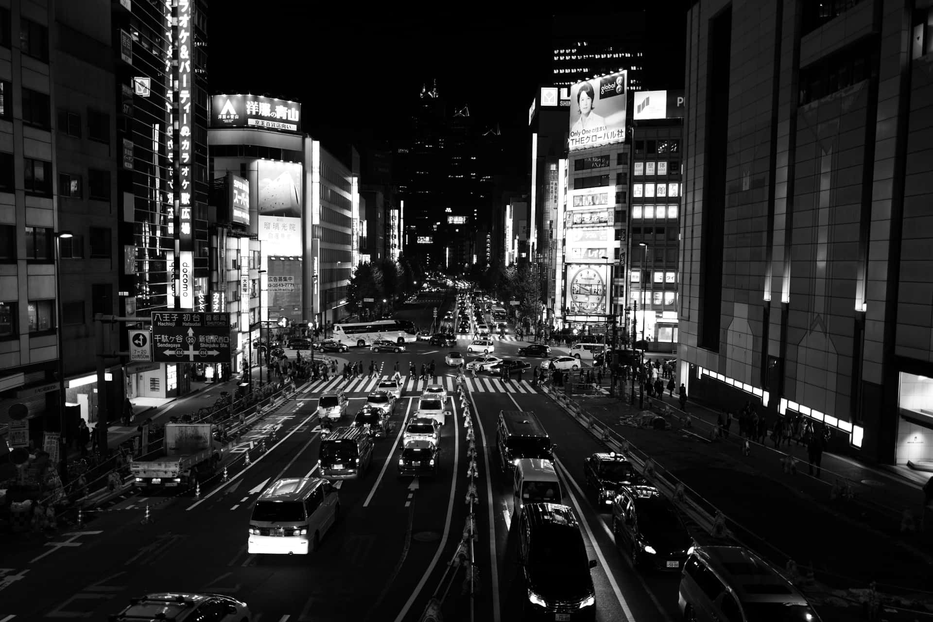 Tokyo Black Wallpapers