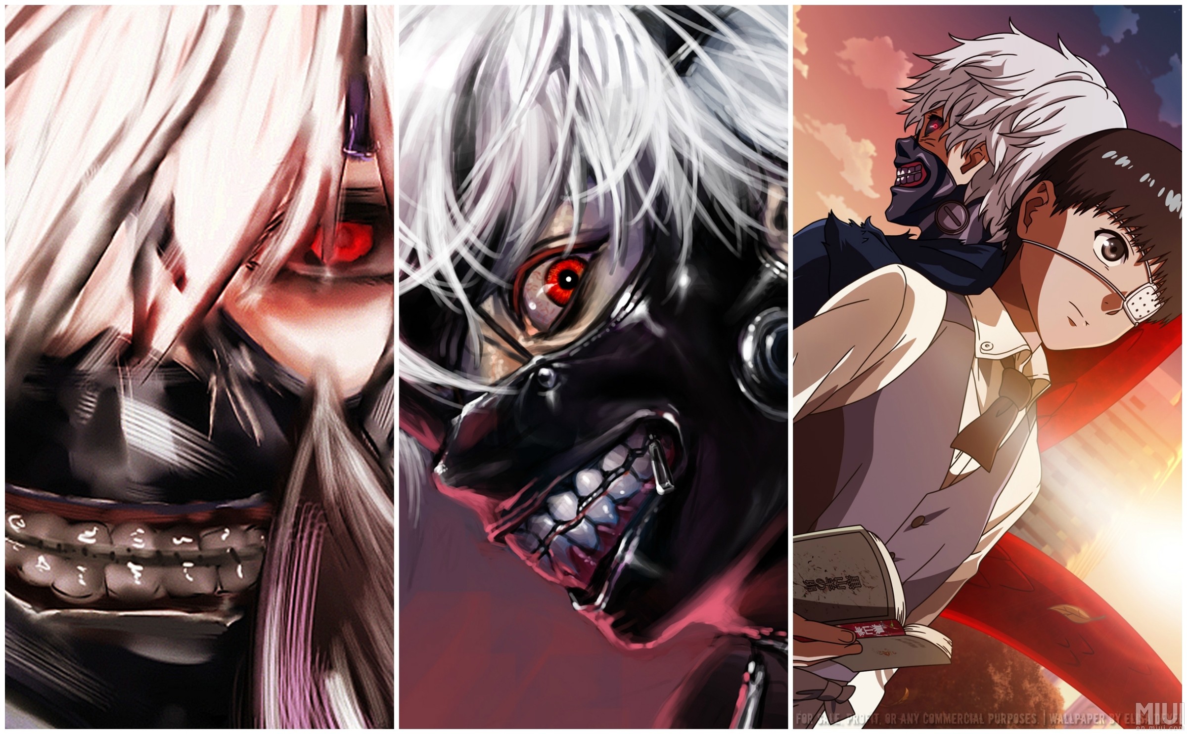 Tokyo Ghoul Dual Monitor Wallpapers