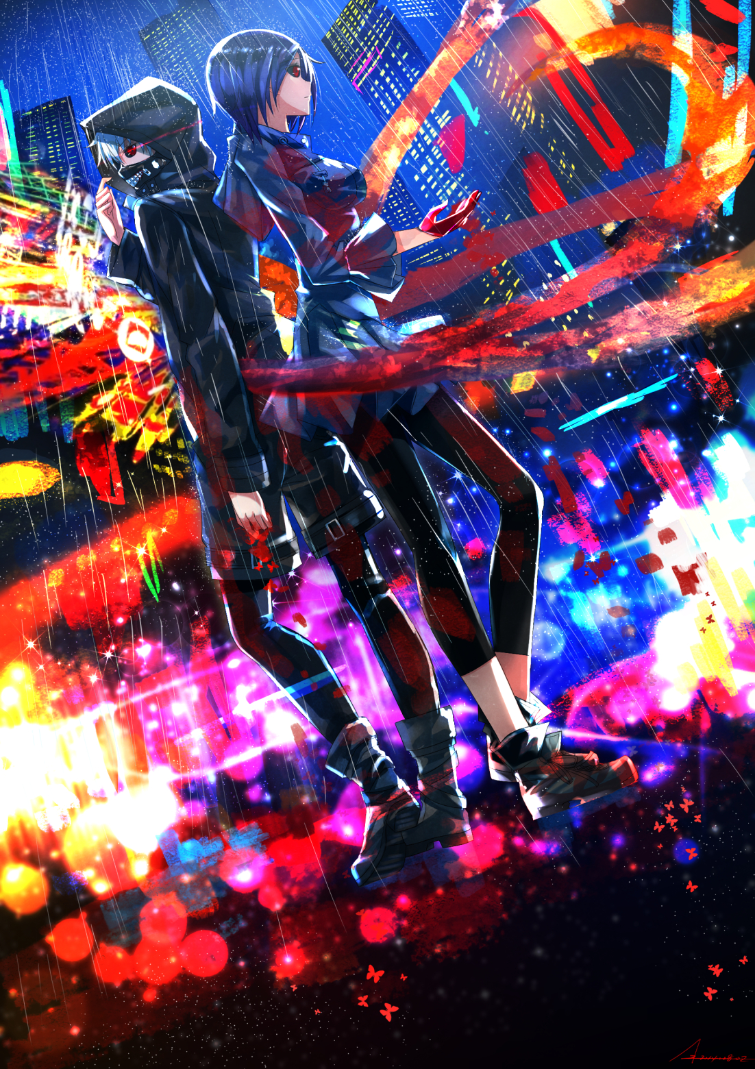 Tokyo Ghoul Kaneki And Touka Wallpapers