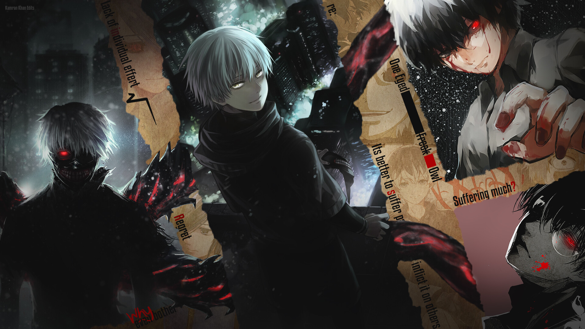 Tokyo Ghoul Kaneki And Touka Wallpapers