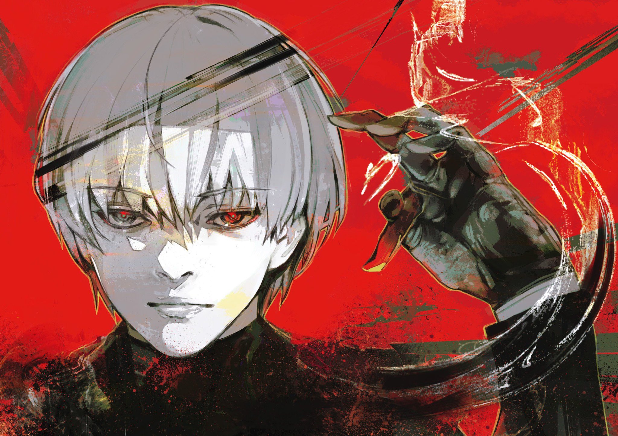 Tokyo Ghoul Manga Cover Wallpapers