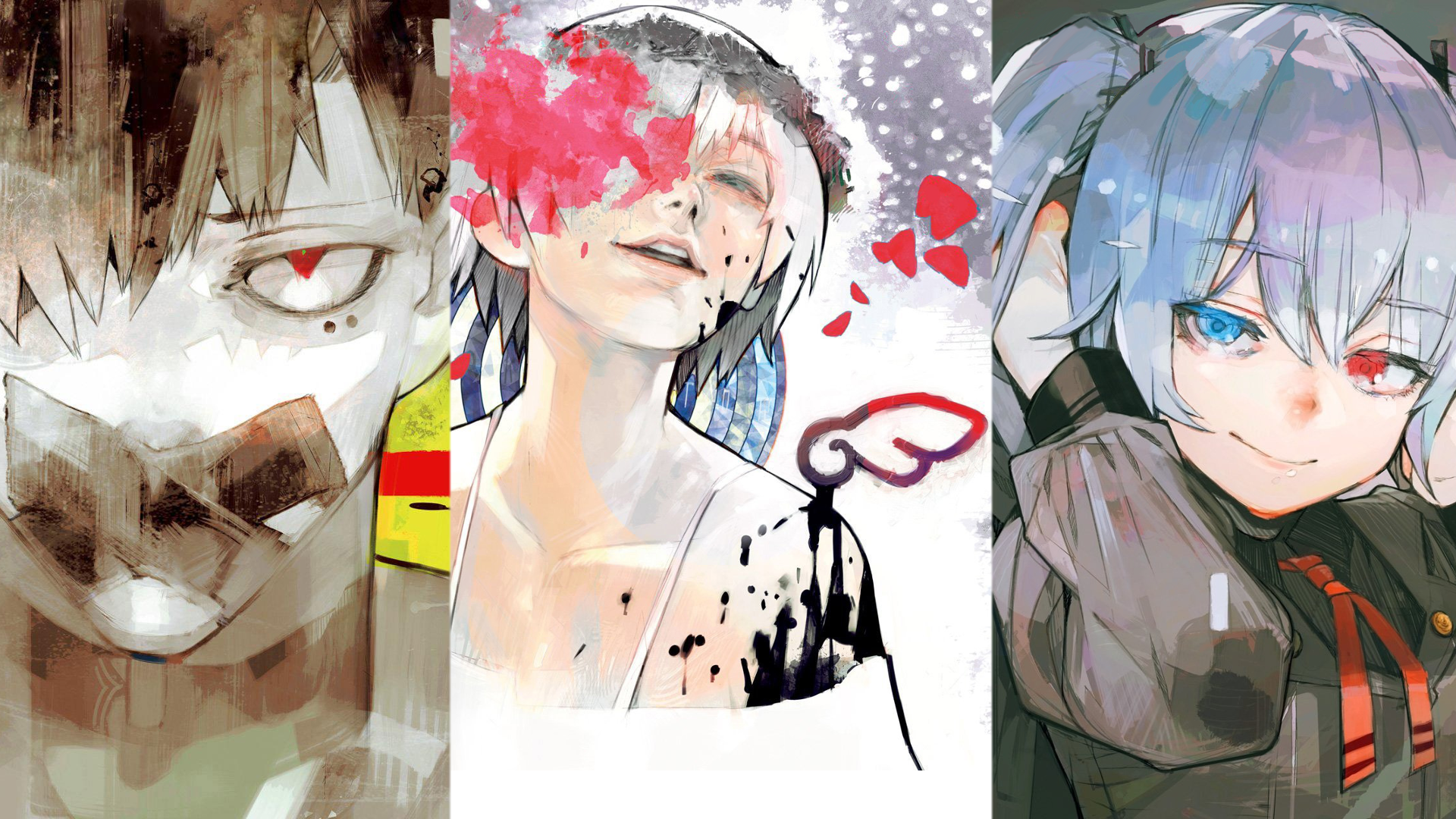 Tokyo Ghoul Manga Cover Wallpapers