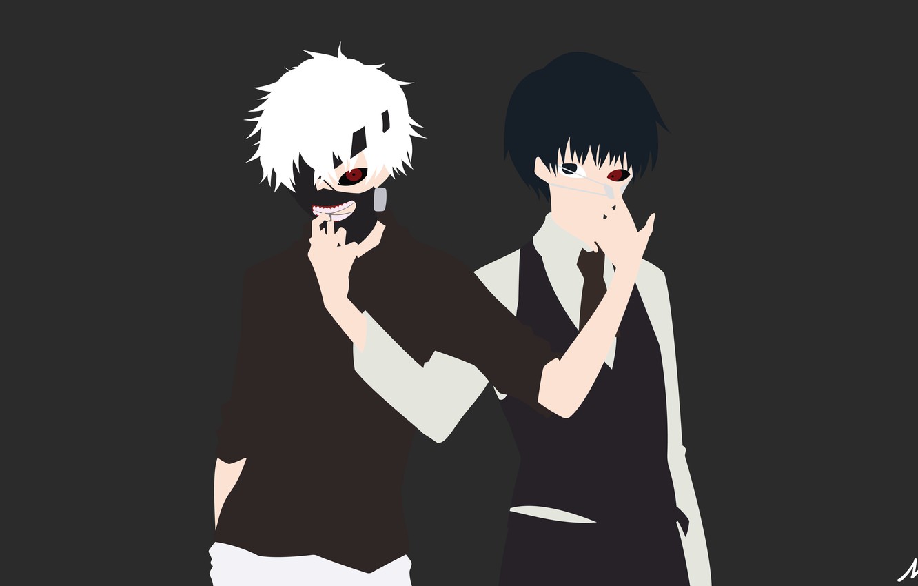 Tokyo Ghoul Minimalist Wallpapers