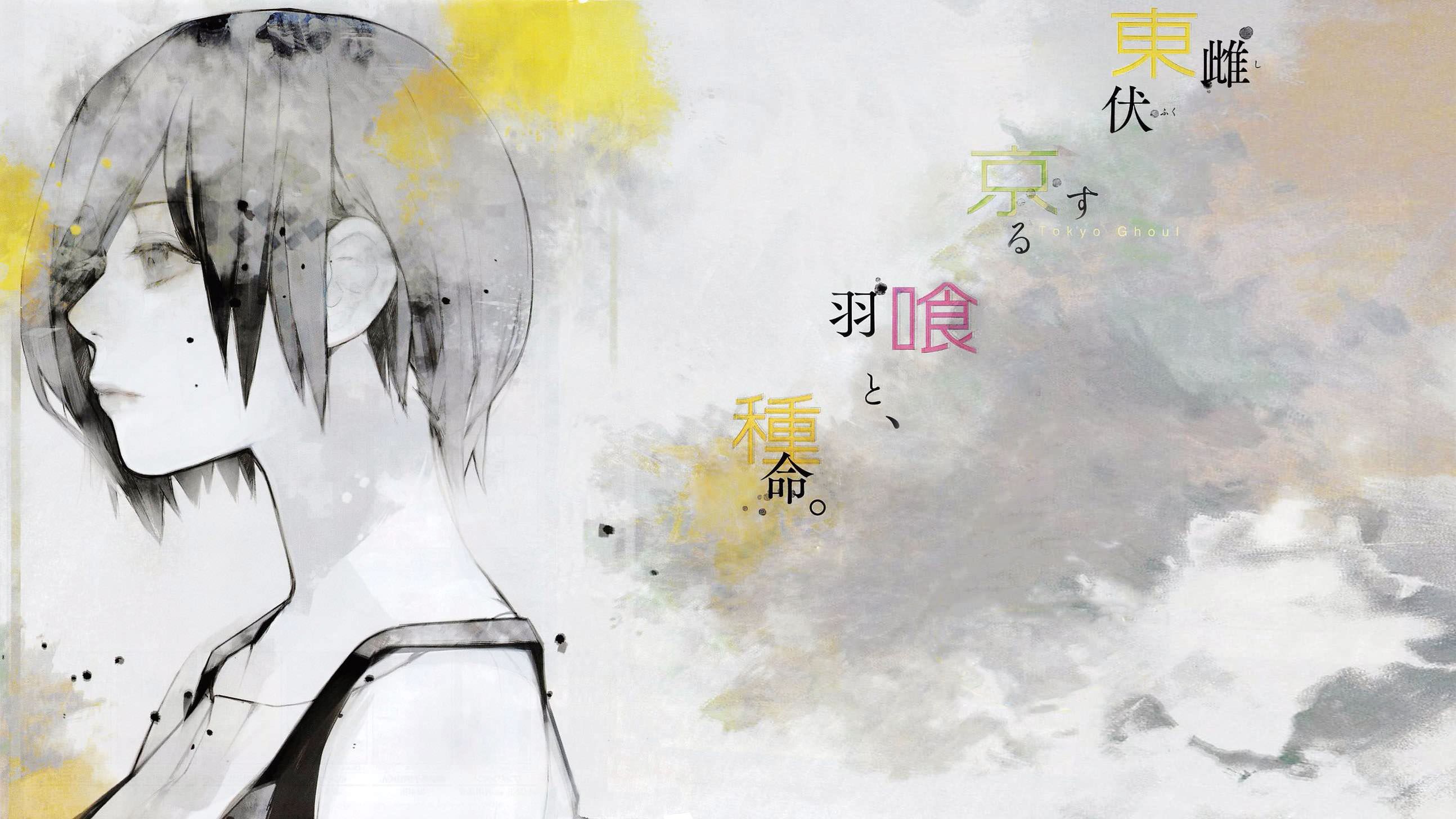 Tokyo Ghoul Watercolor Wallpapers